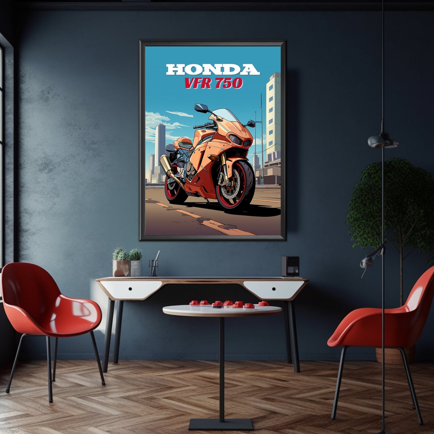 Honda VFR 750 Print