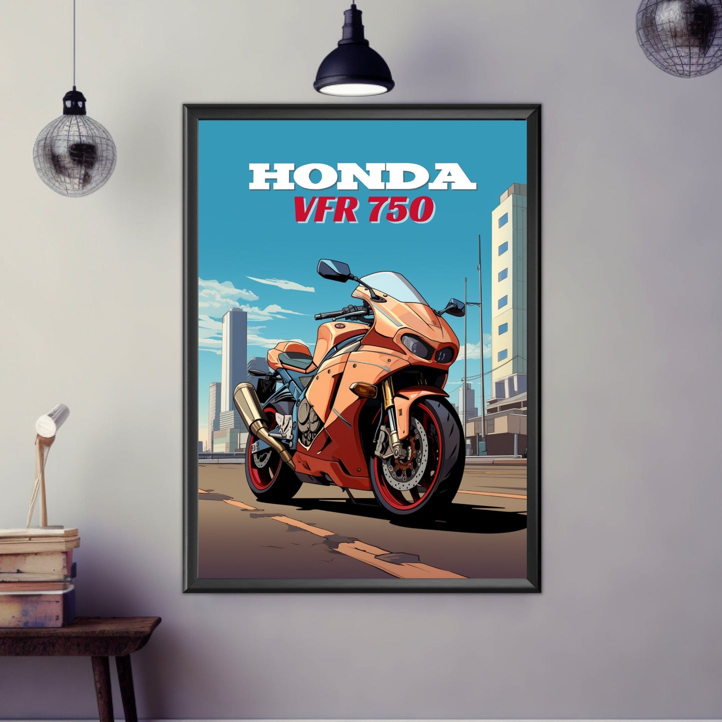 Honda VFR 750 Print