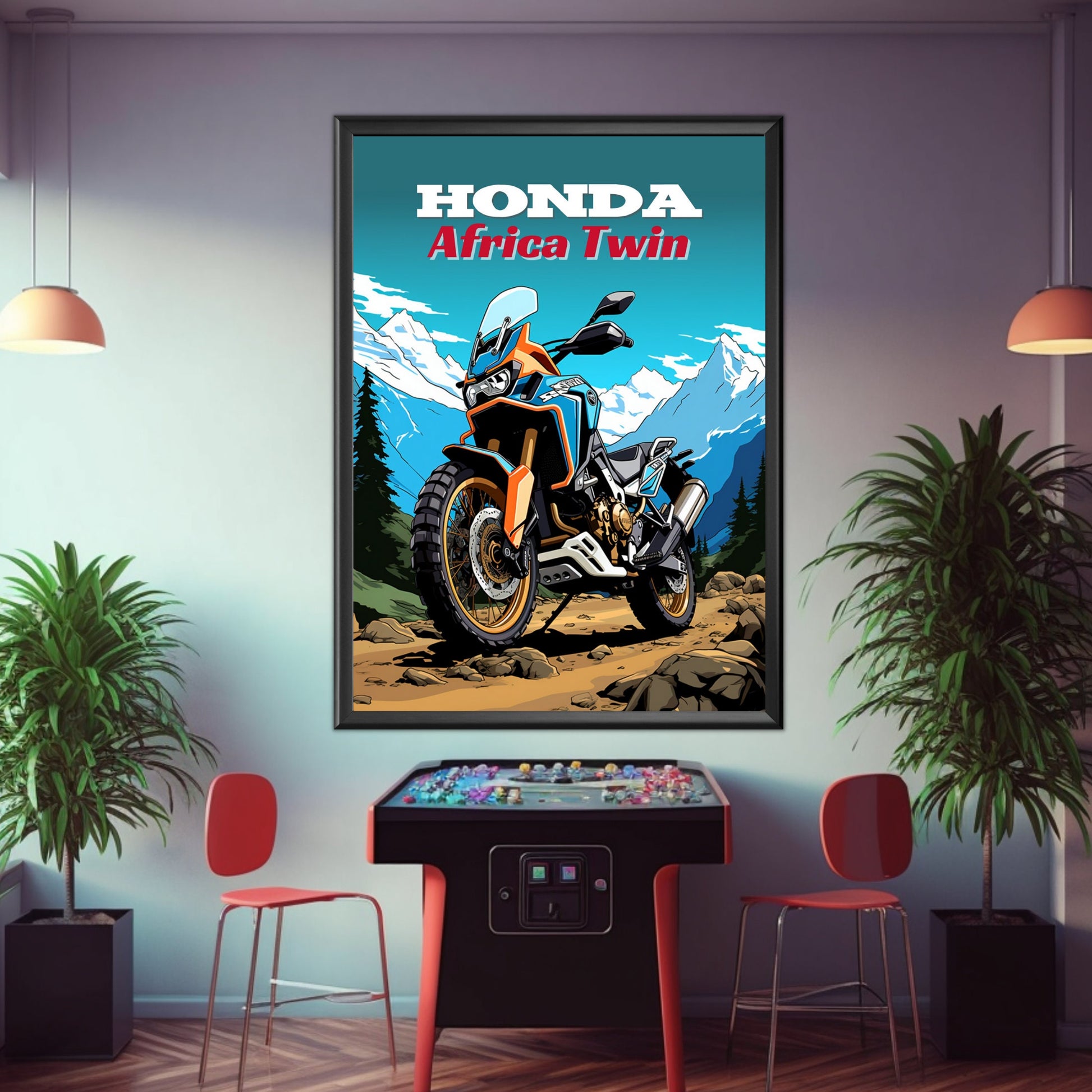 Honda Africa Twin Print