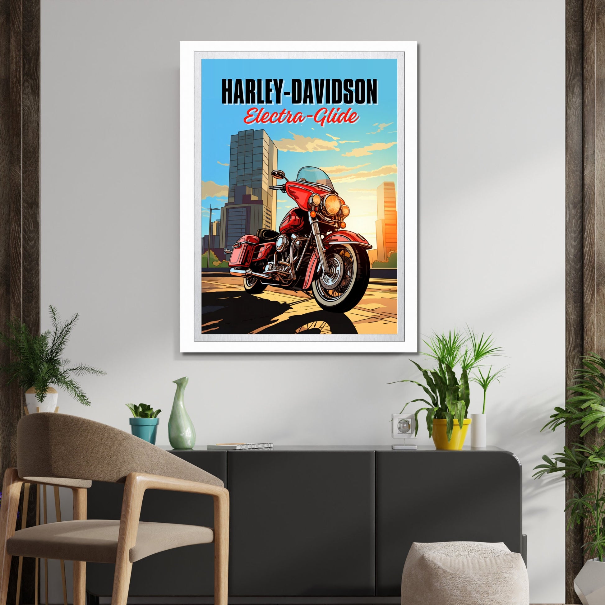 Harley-Davidson Electra-Glide Print