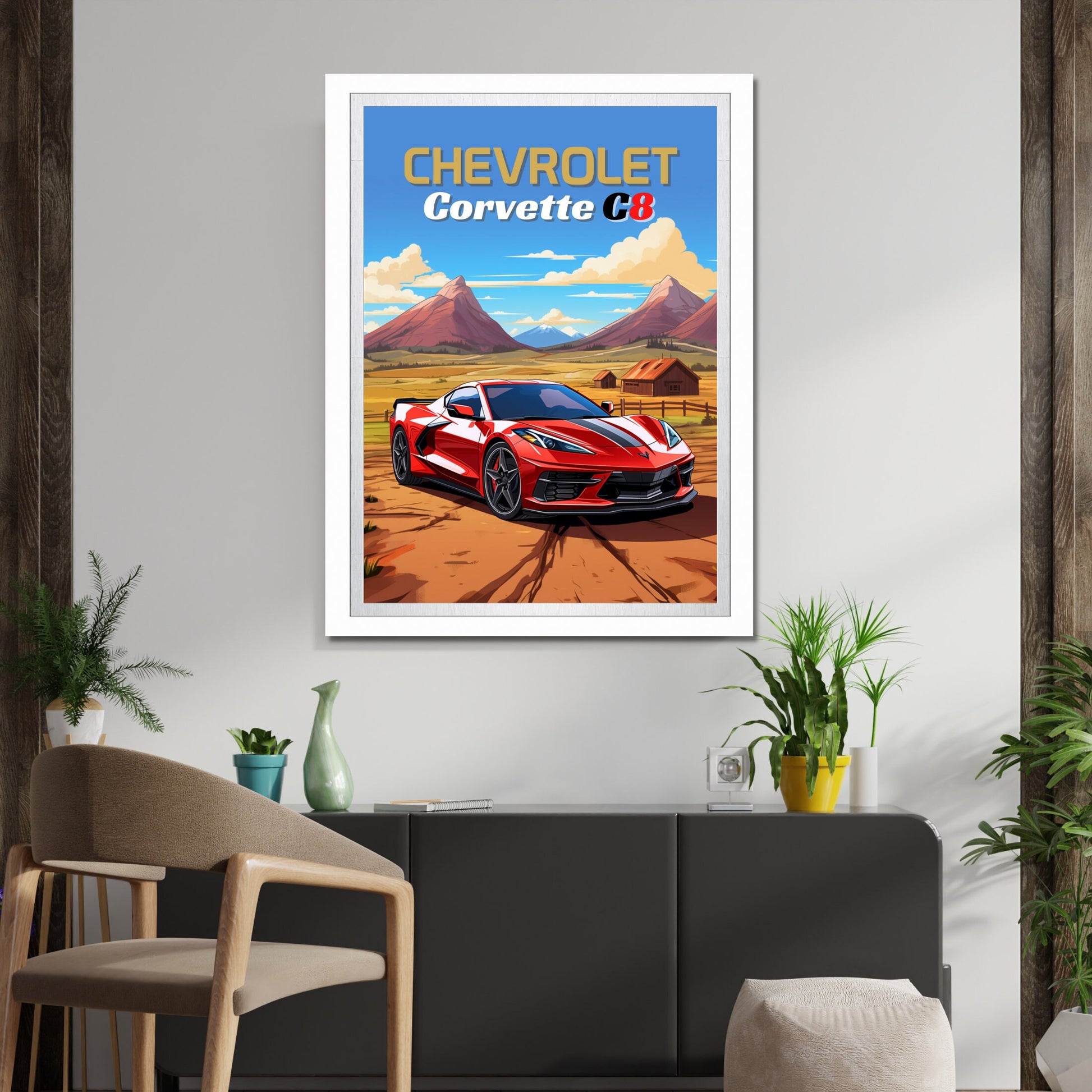 Chevrolet Corvette C8 Poster