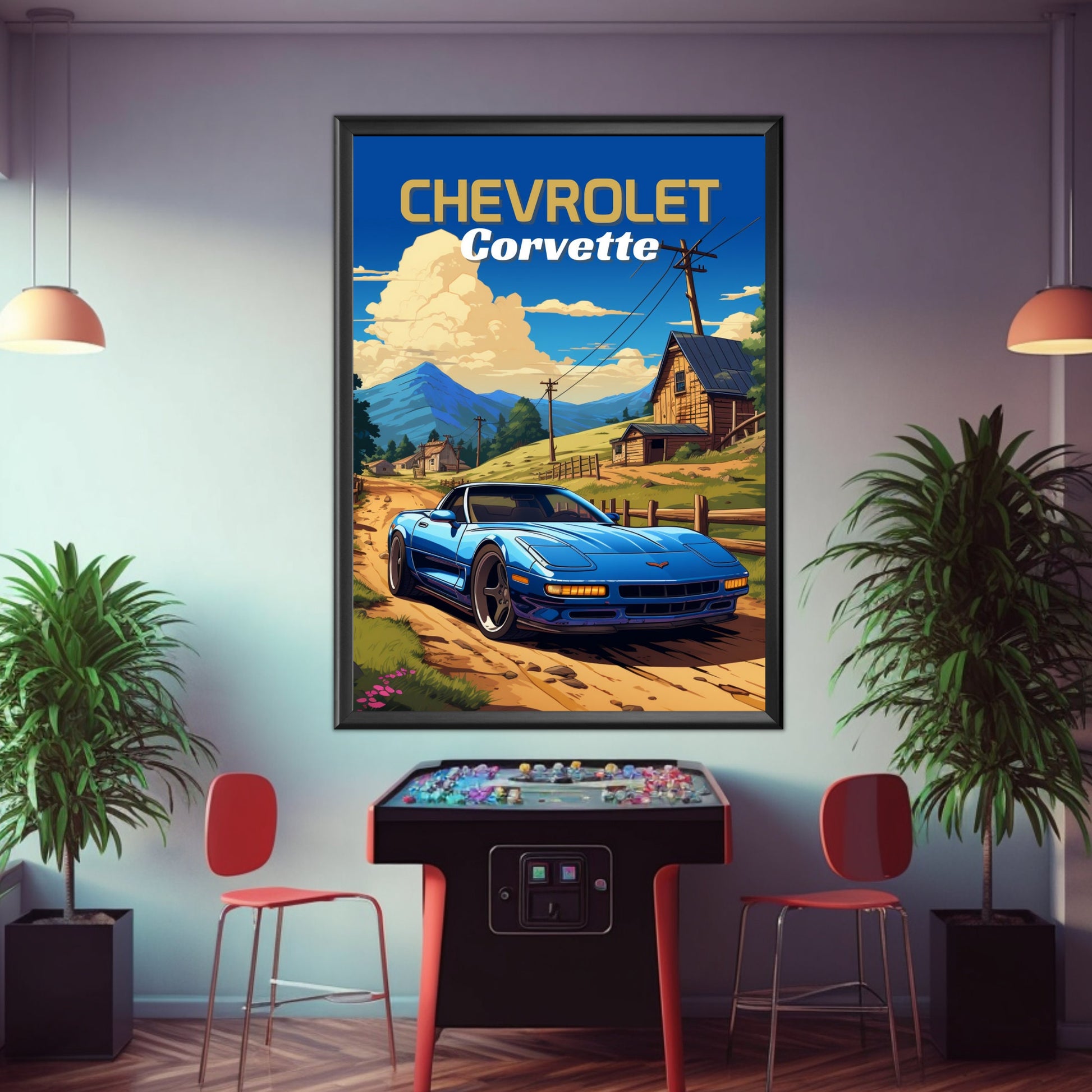 Chevrolet Corvette C5 Poster