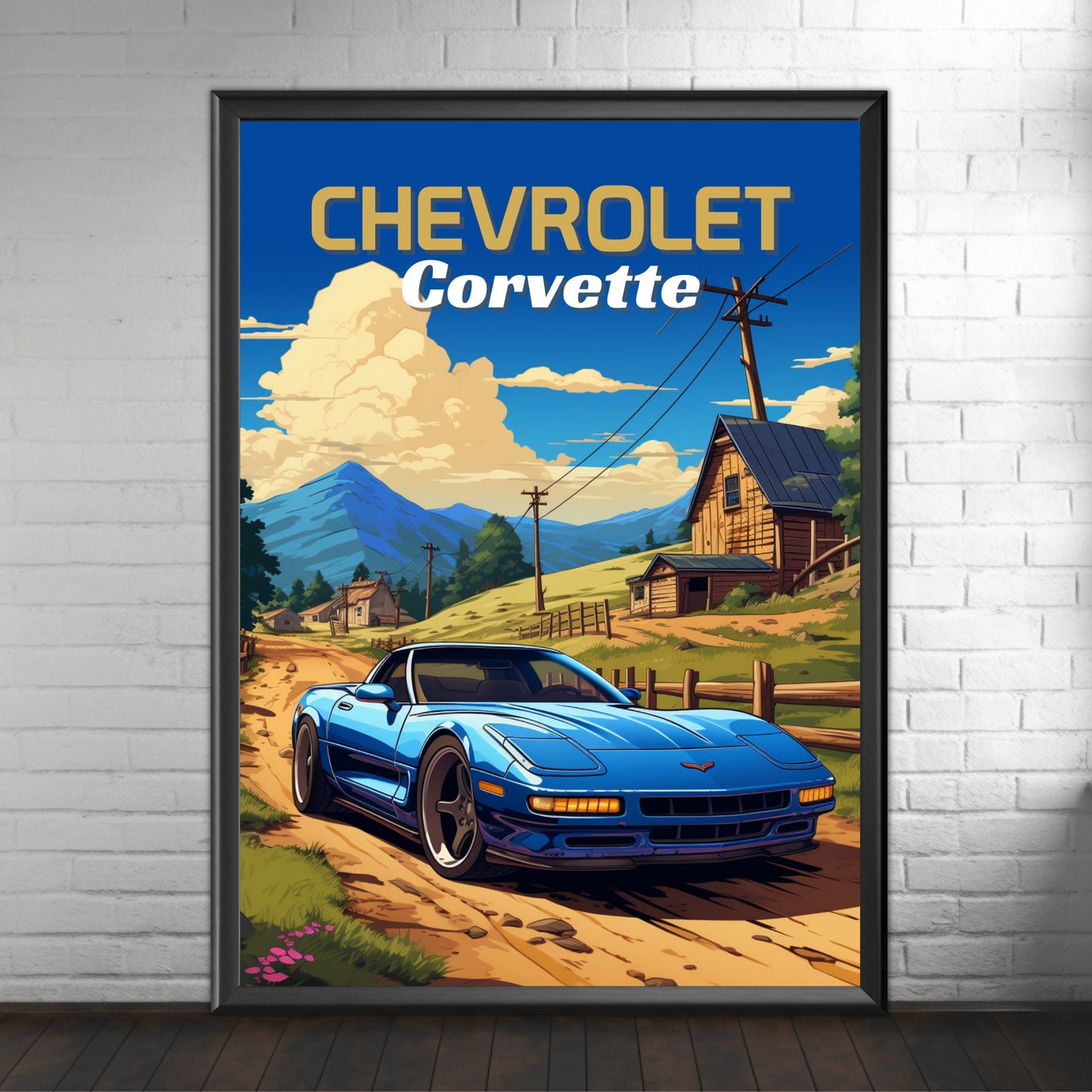 Chevrolet Corvette C5 Poster