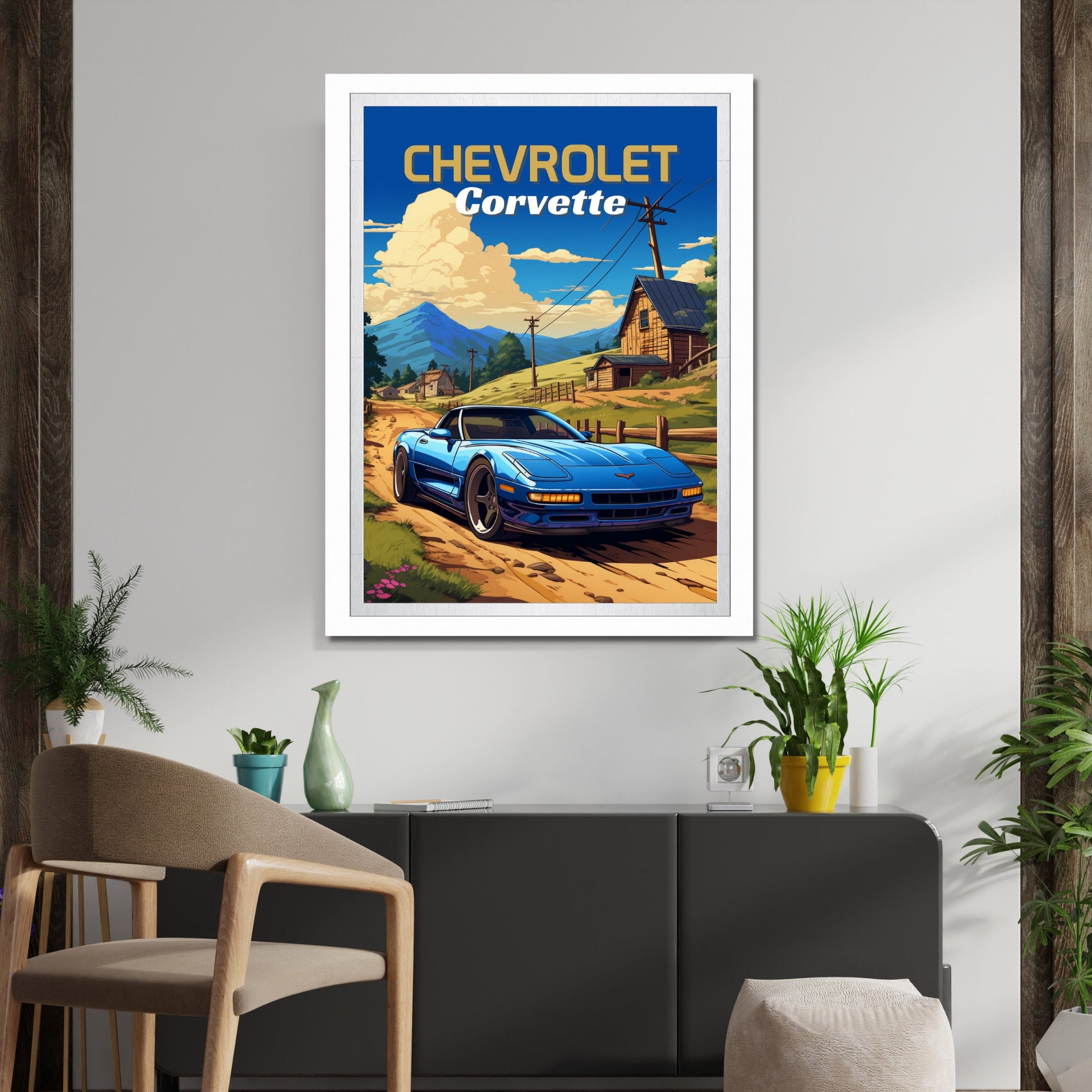 Chevrolet Corvette C5 Poster