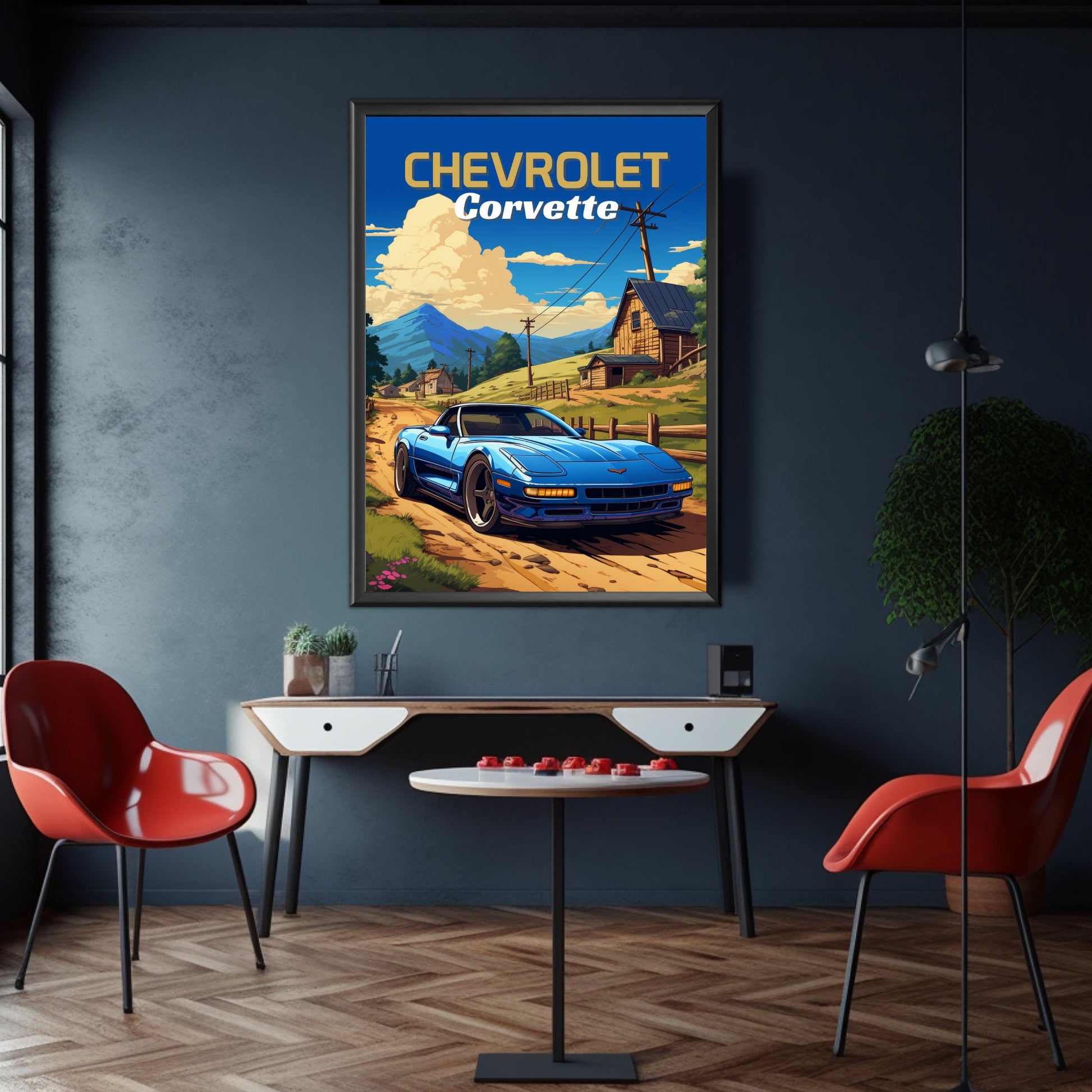 Chevrolet Corvette C5 Poster