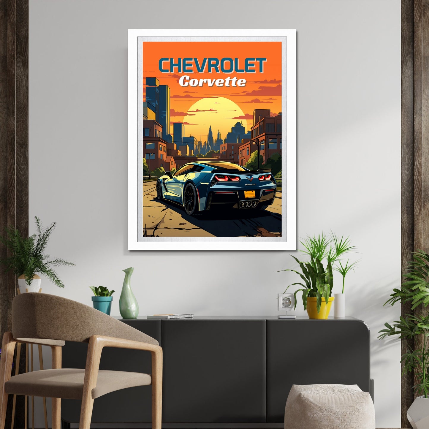 Chevrolet Corvette C7 Poster