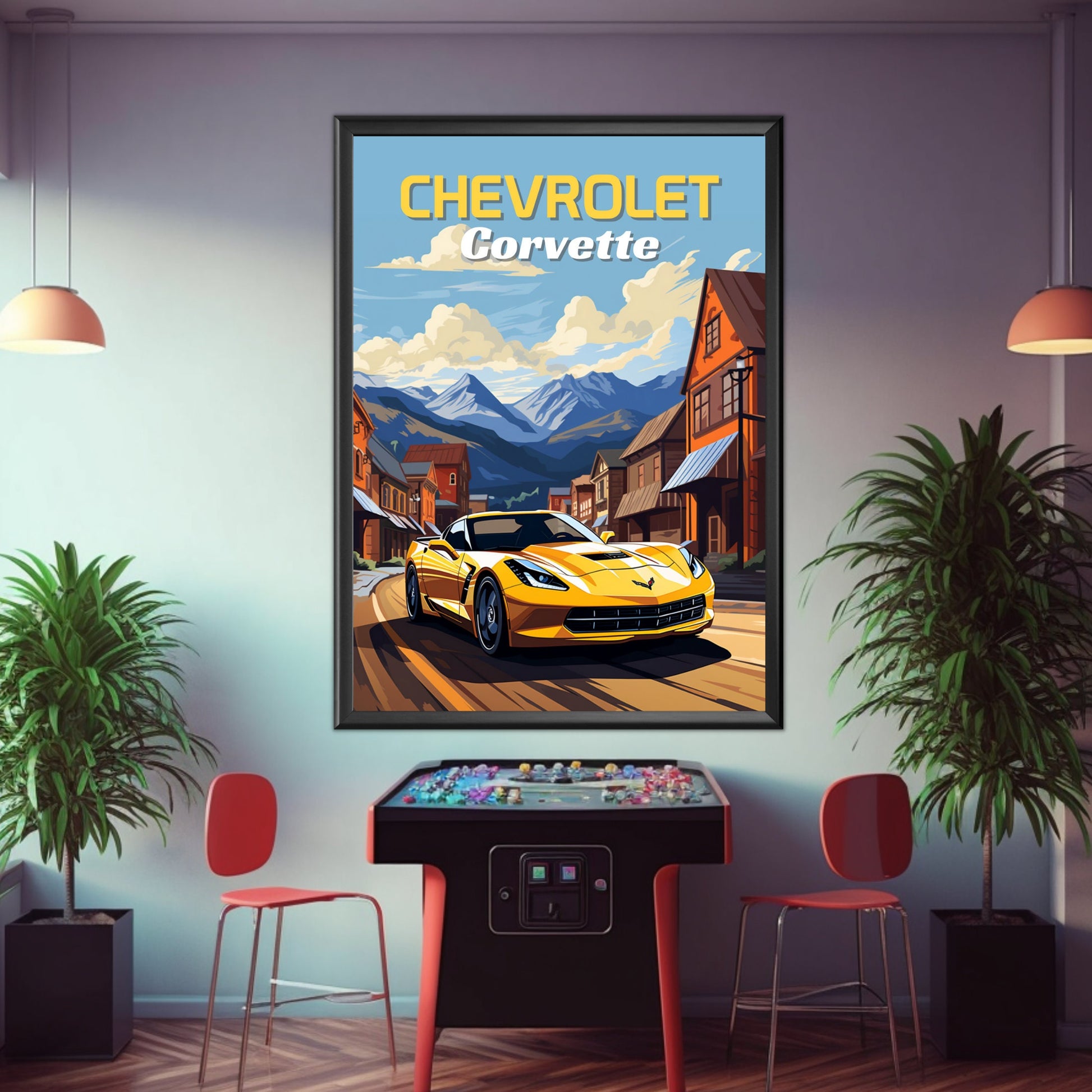 Chevrolet Corvette C7 Print