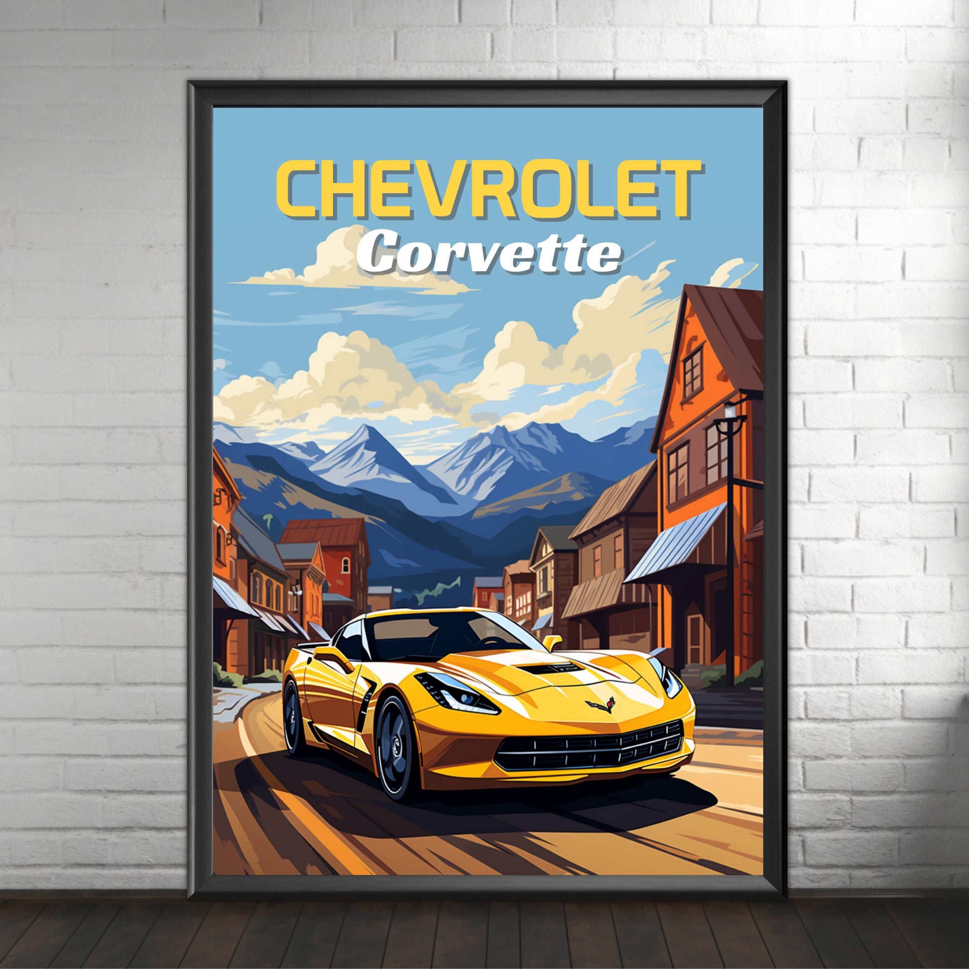 Chevrolet Corvette C7 Print