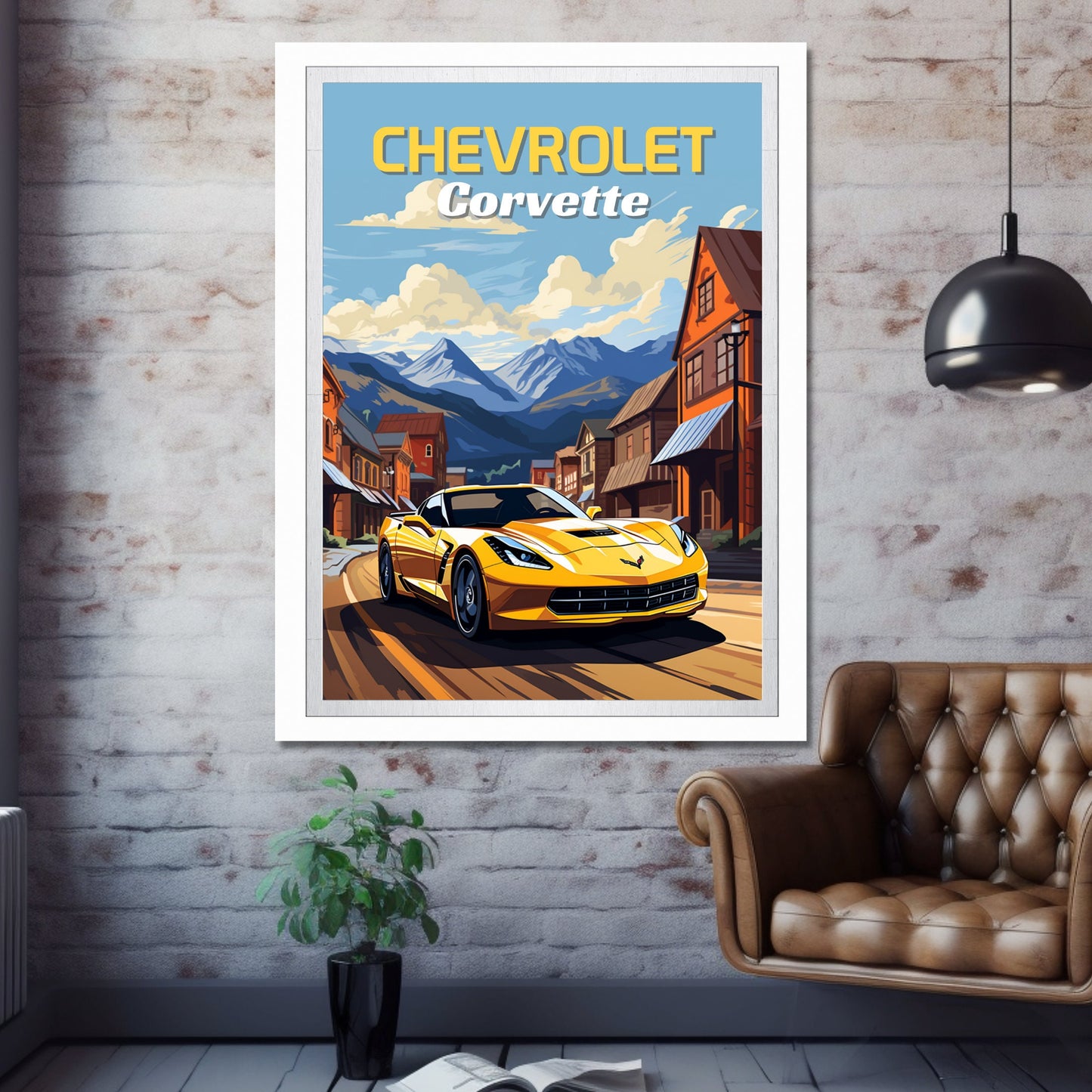 Chevrolet Corvette C7 Print