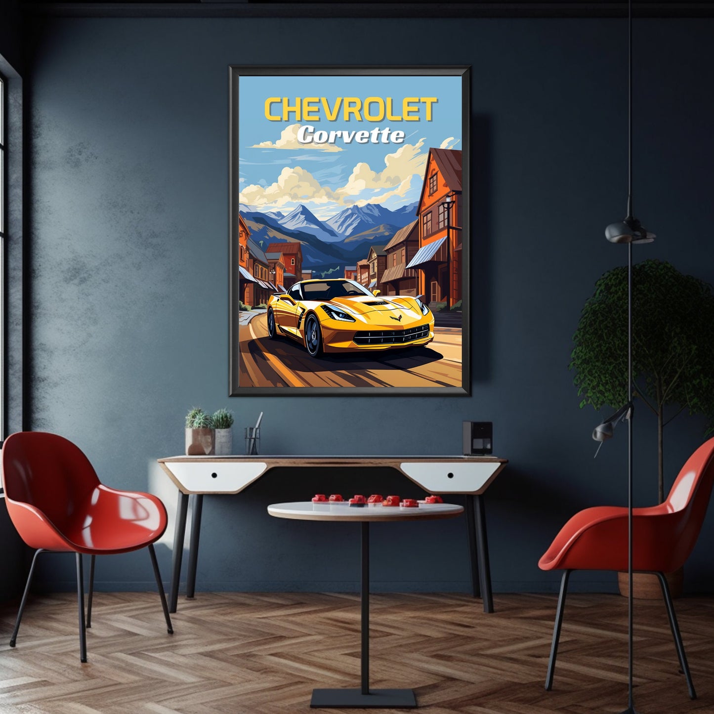 Chevrolet Corvette C7 Print