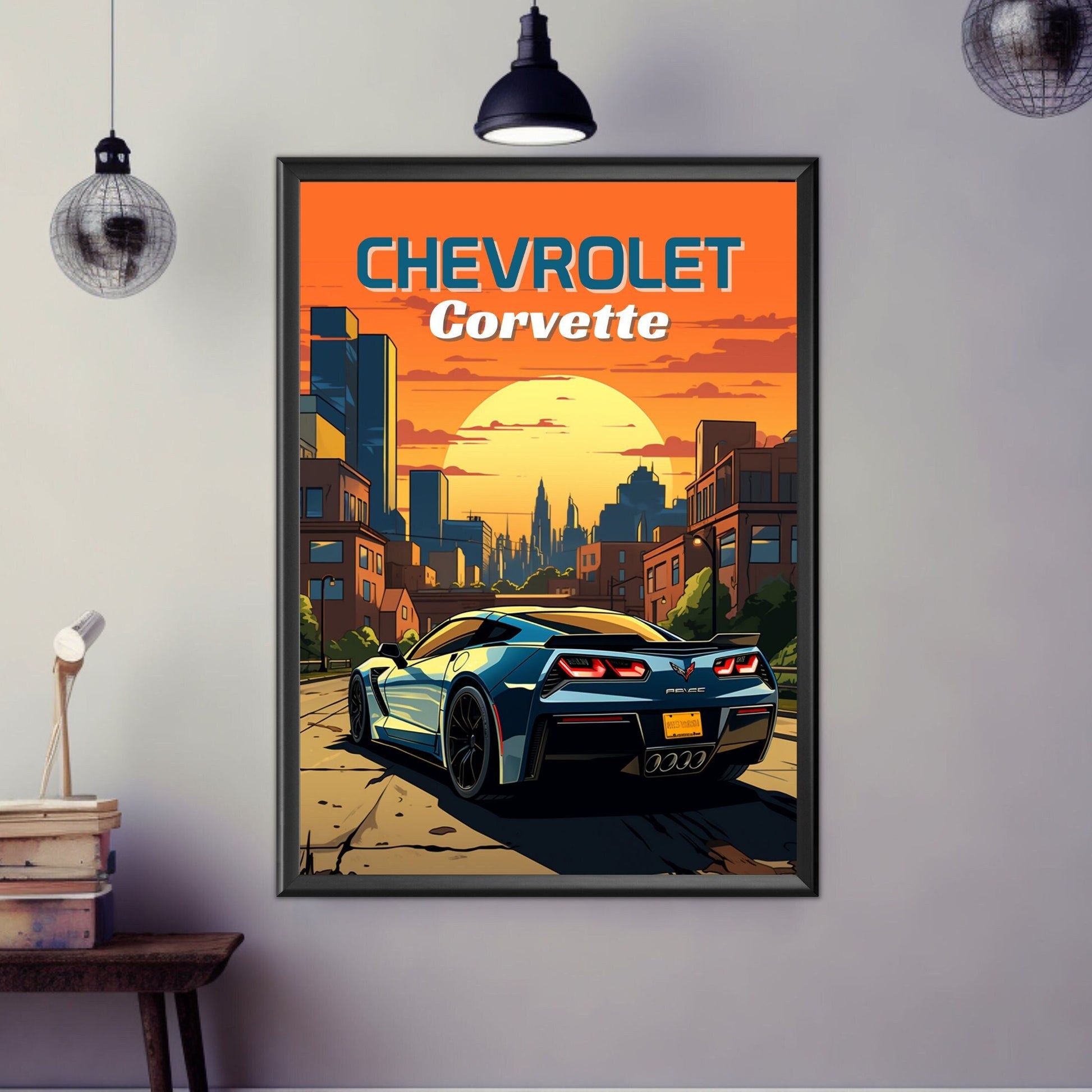 Chevrolet Corvette C7 Poster