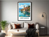 Lake Garda Poster | Lake Garda Travel Print | Lake Garda Art | Italy Print | Lake Garda Print | Lake Garda Design | Italy Poster | ID 513