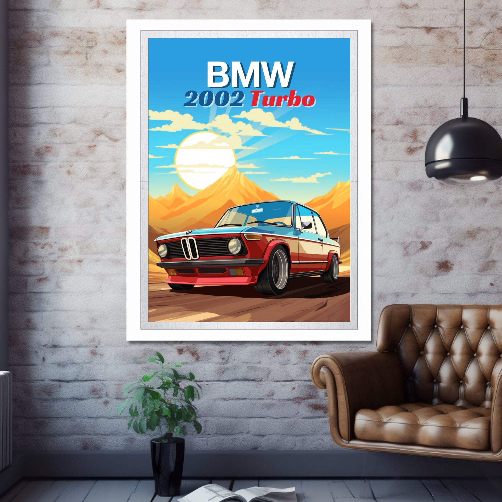 BMW 2002 Turbo Poster