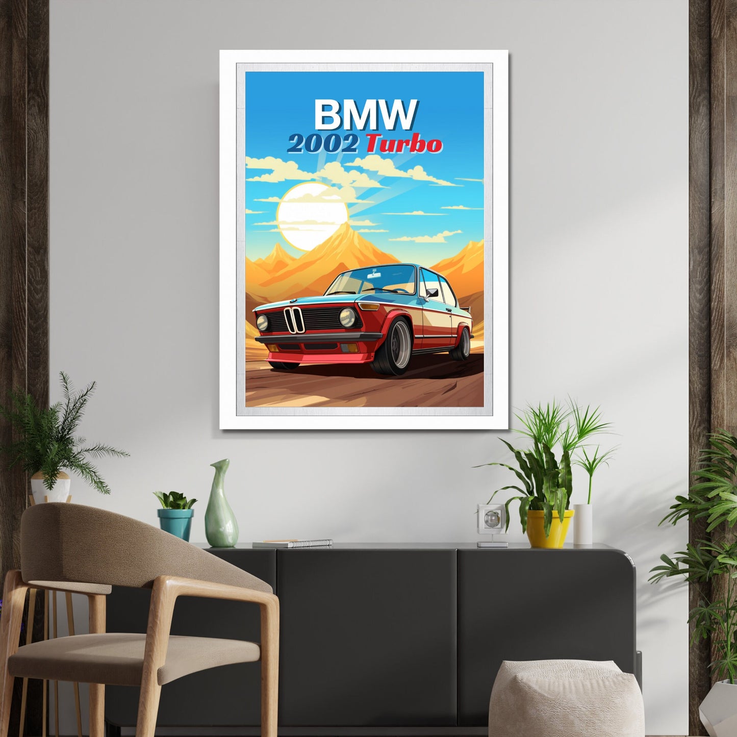 BMW 2002 Turbo Poster