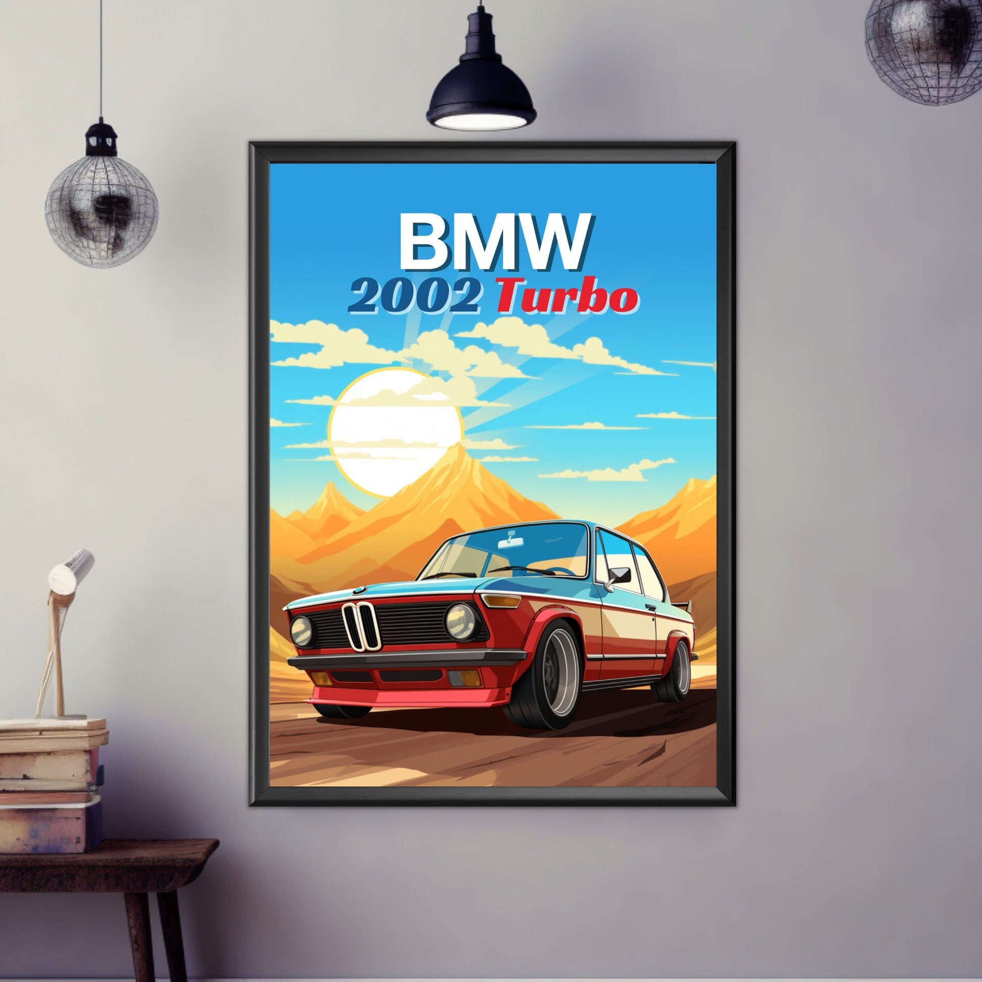 BMW 2002 Turbo Poster