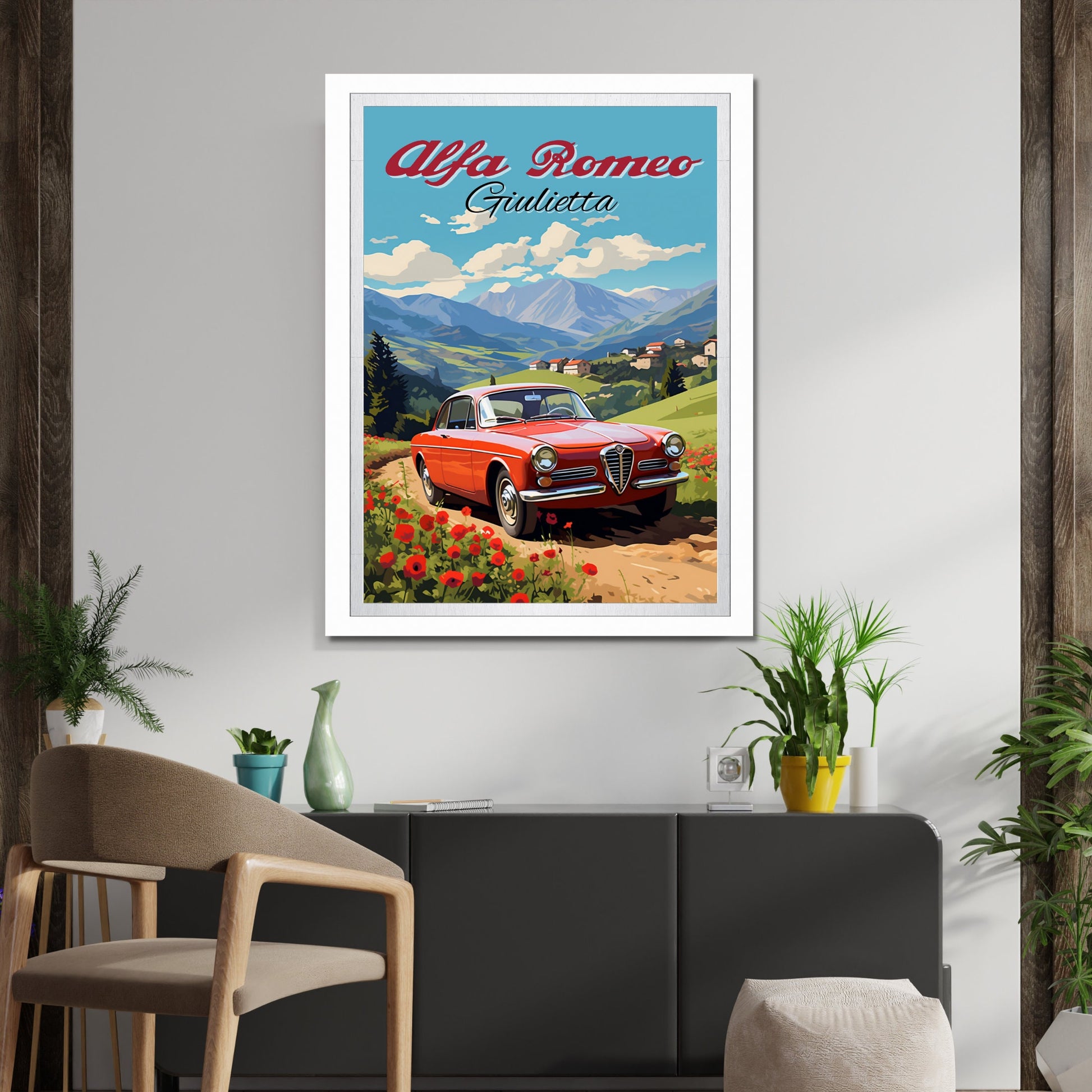 Alfa Romeo Giulietta Car Art