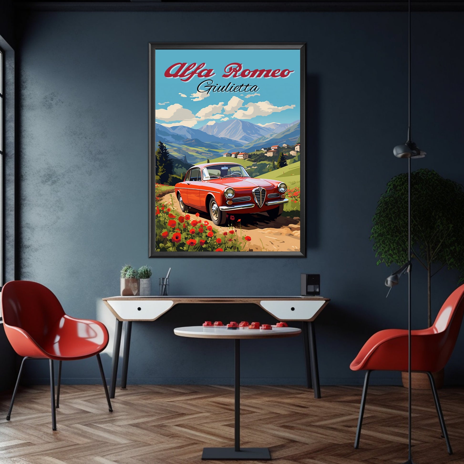 Alfa Romeo Giulietta Car Art