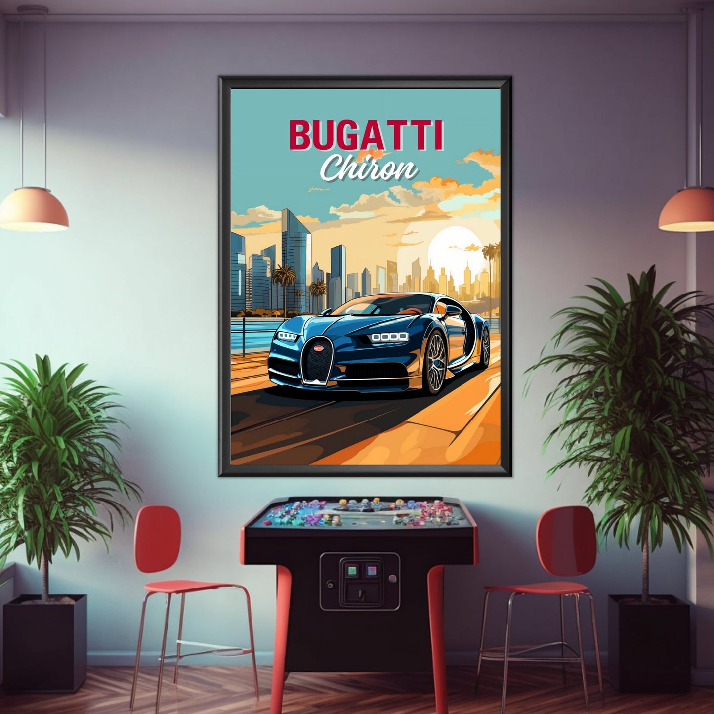 Bugatti Chiron Poster Print