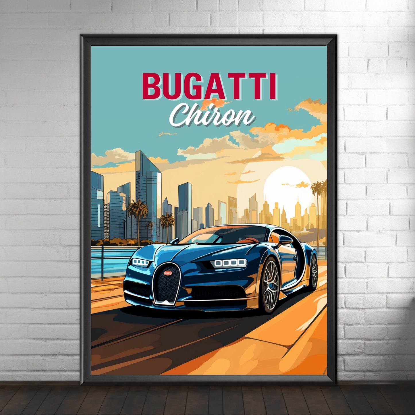 Bugatti Chiron Poster Print