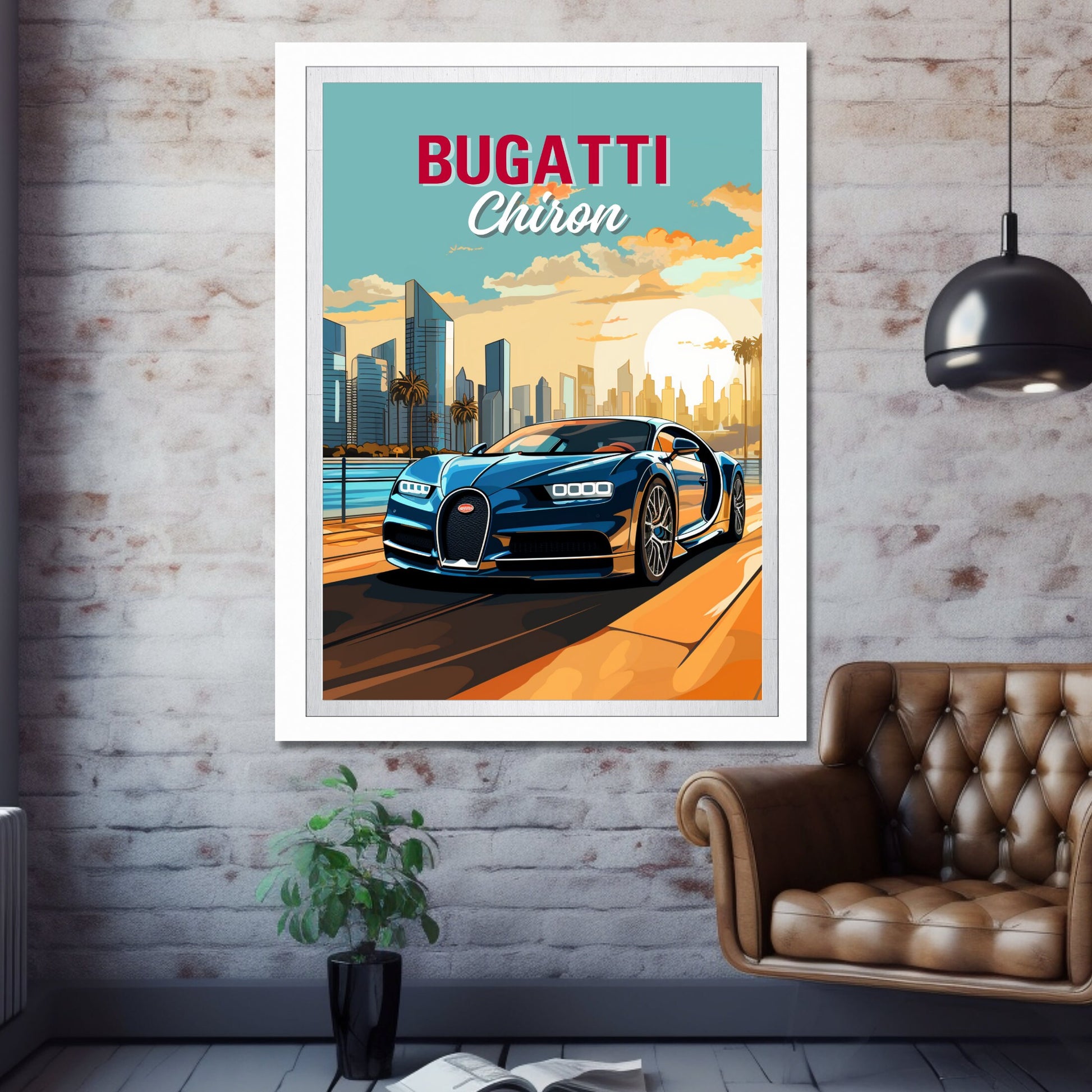 Bugatti Chiron Poster Print