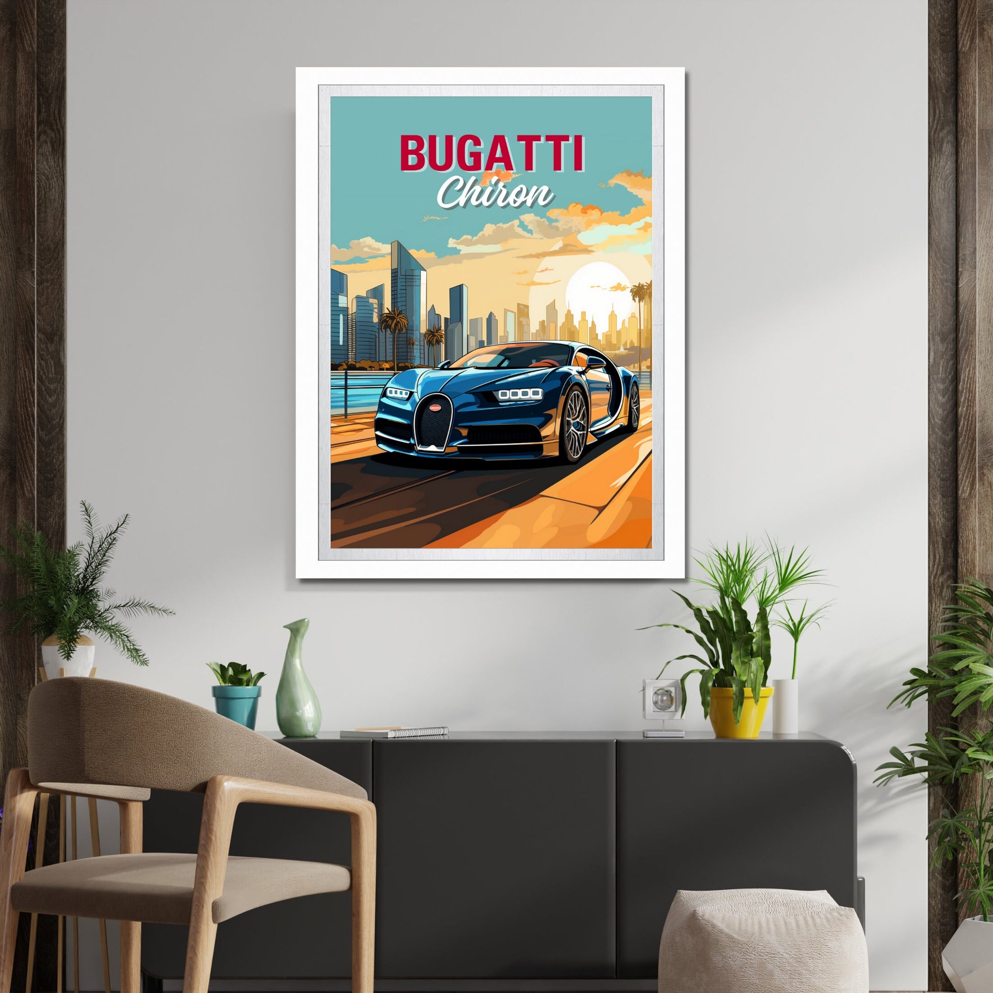 Bugatti Chiron Poster Print