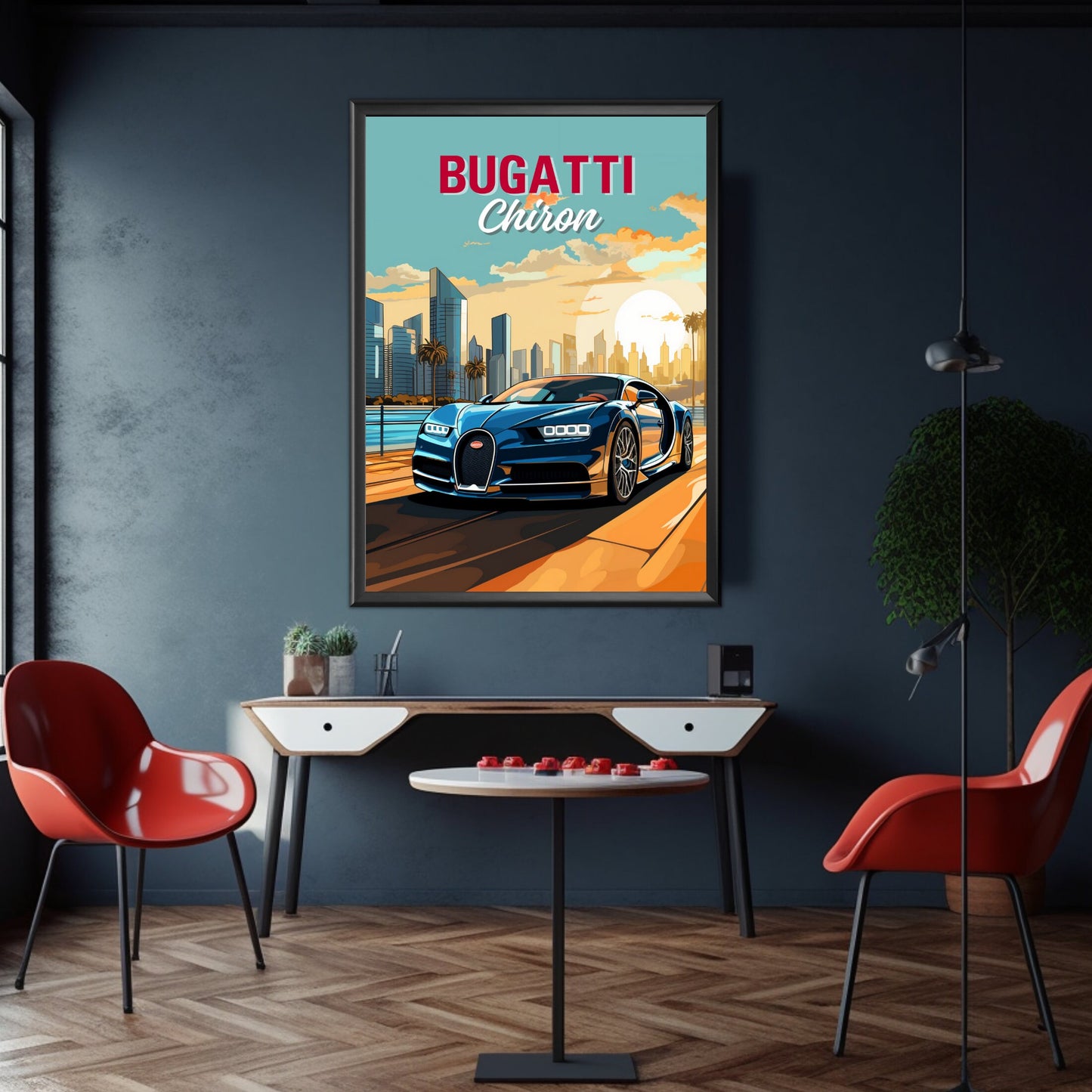 Bugatti Chiron Poster Print