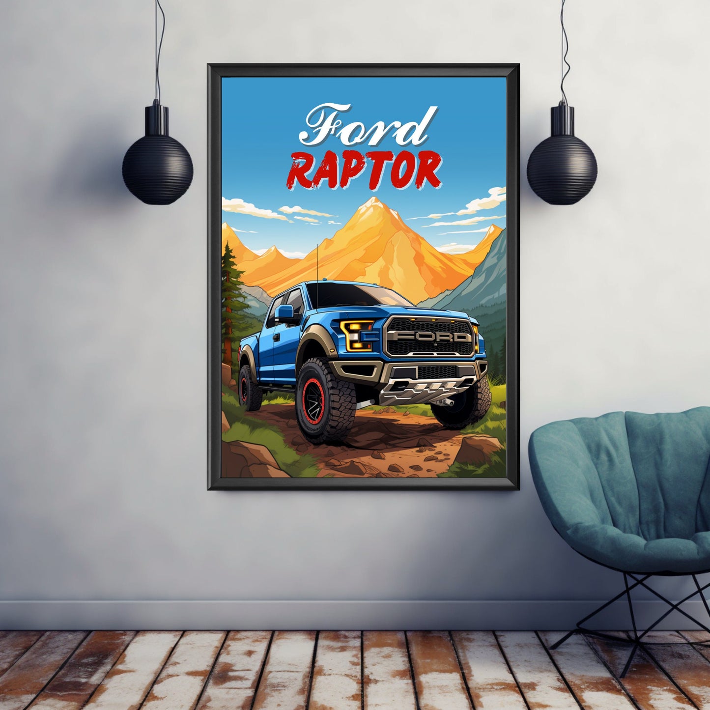 Ford Raptor Print