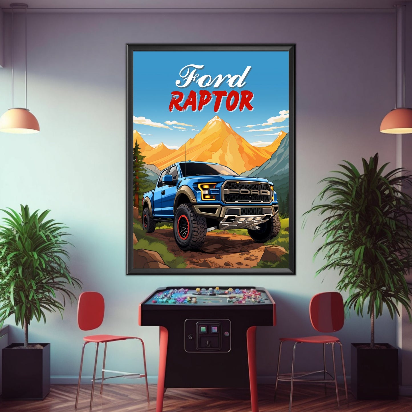 Ford Raptor Print