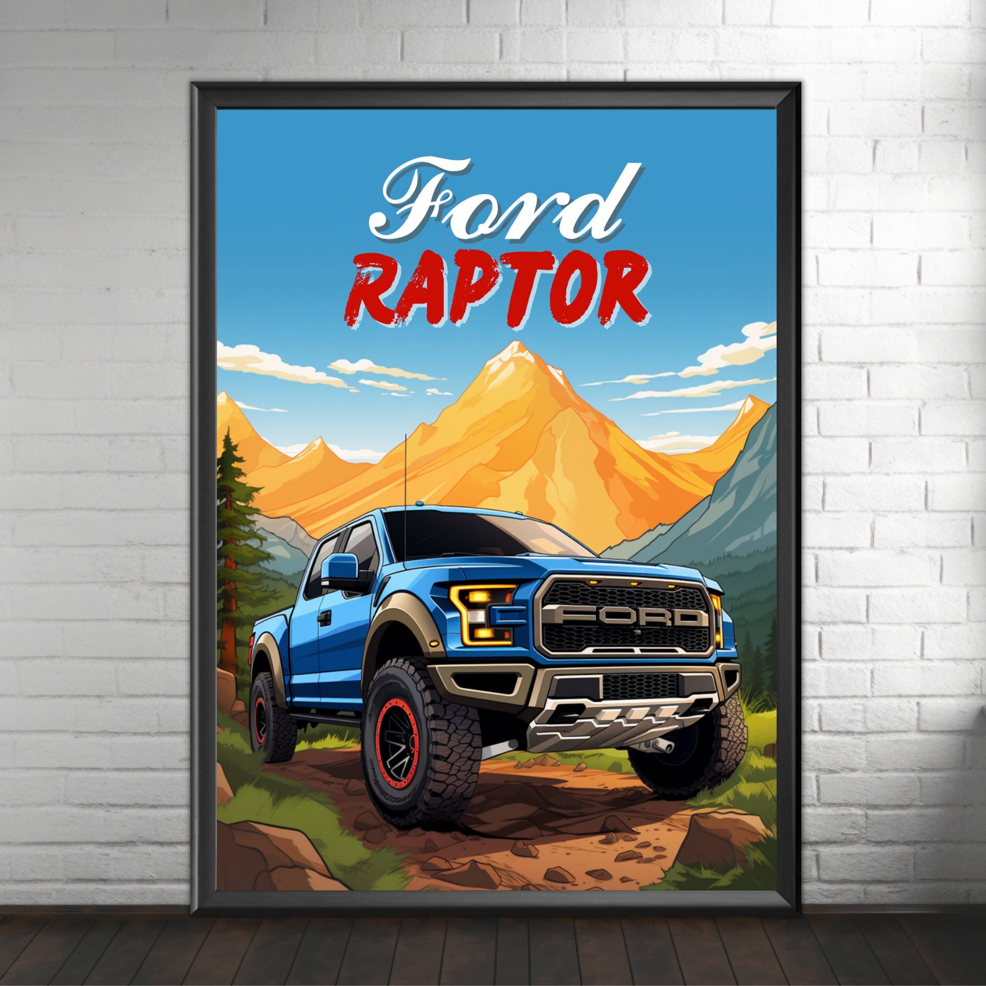 Ford Raptor Print