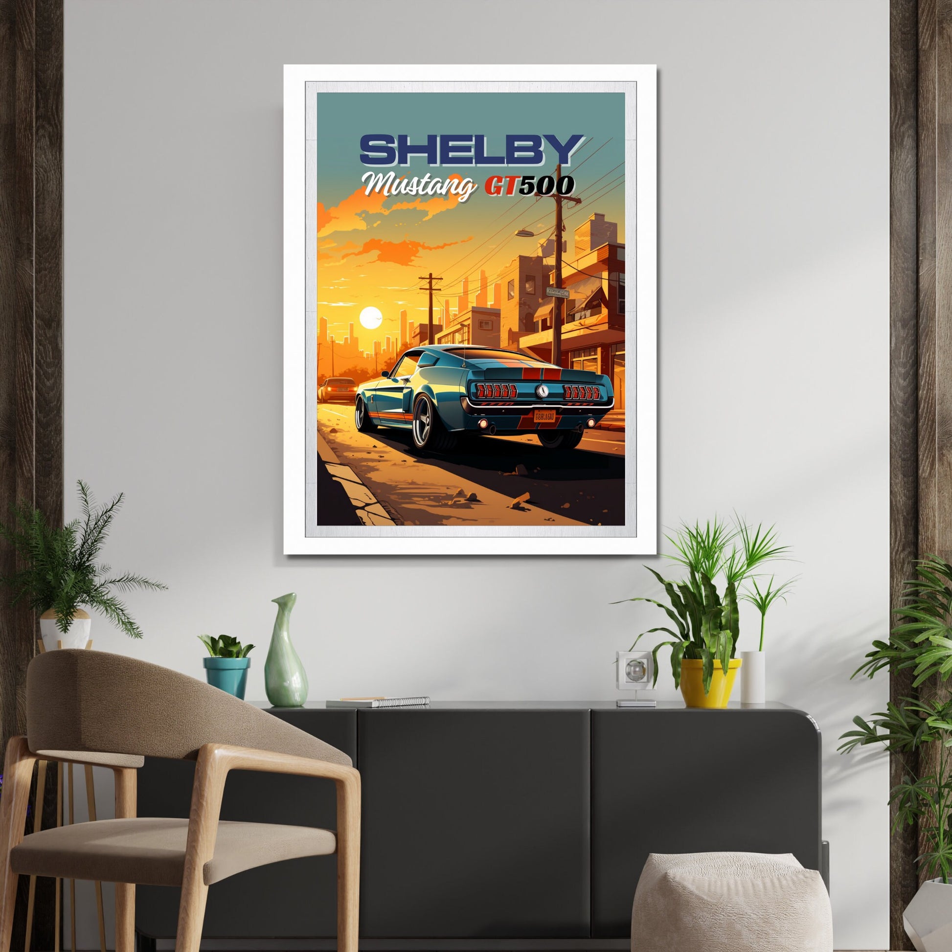 Shelby Mustang GT500 Poster