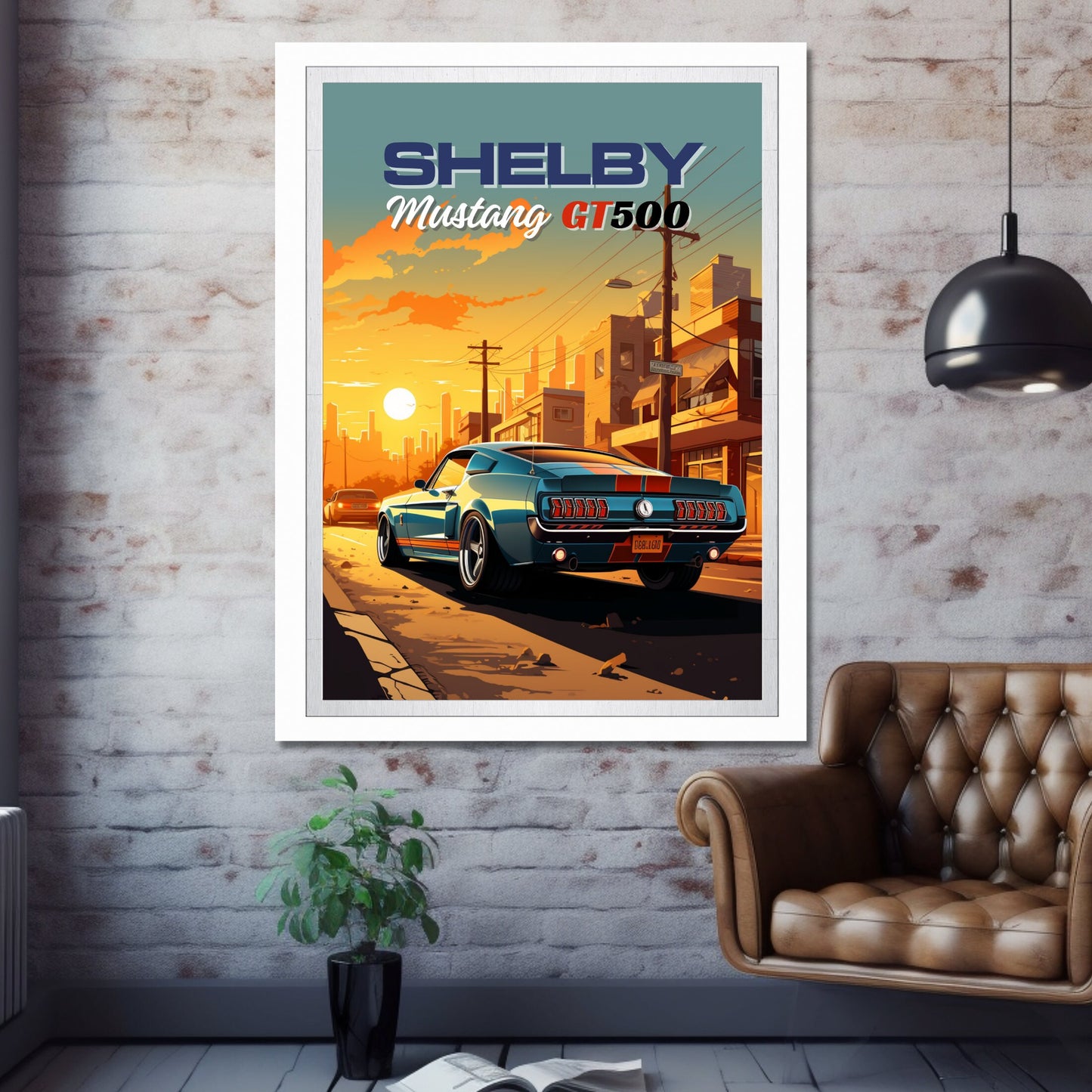 Shelby Mustang GT500 Poster