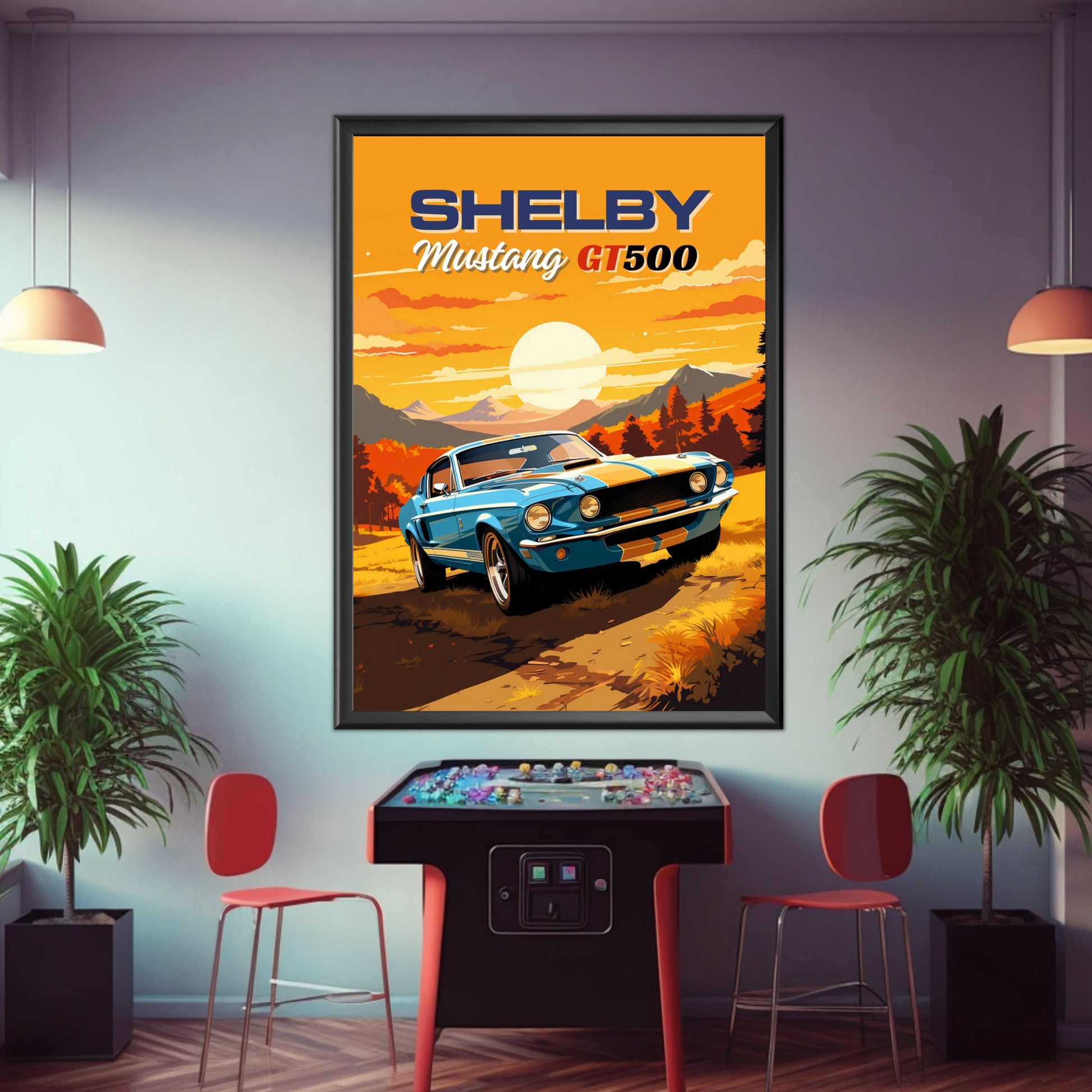 Shelby Mustang GT500 Poster