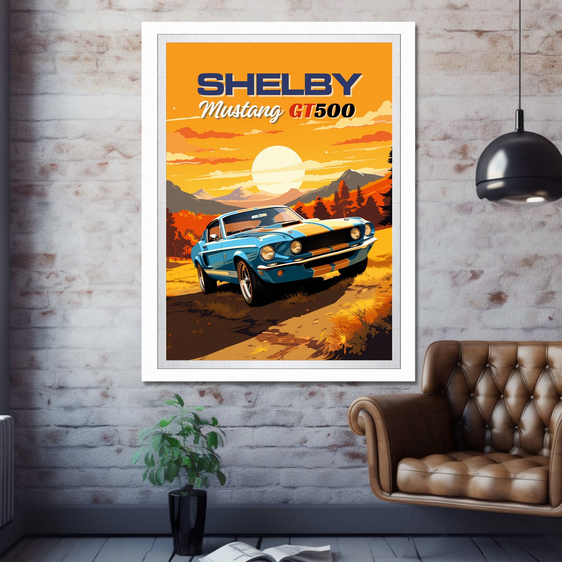 Shelby Mustang GT500 Poster