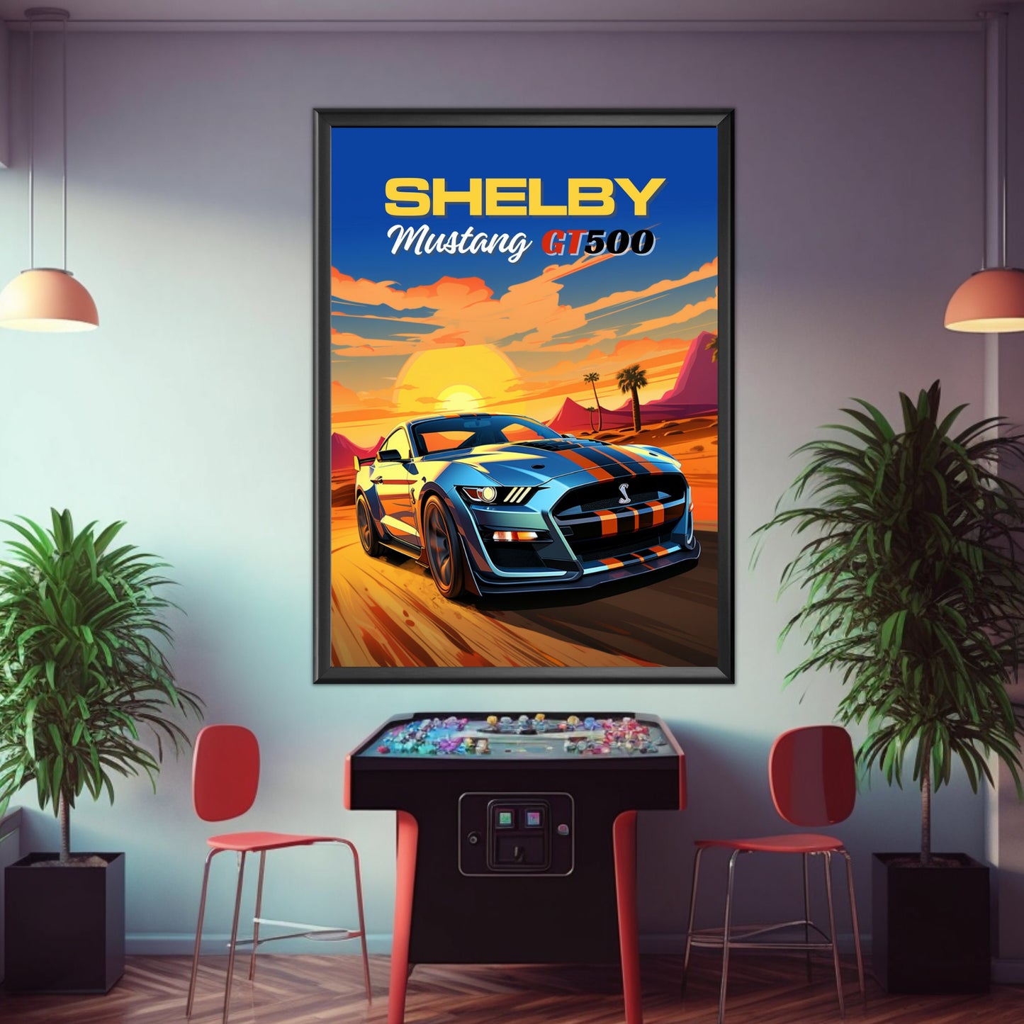 Shelby Mustang GT500 Print