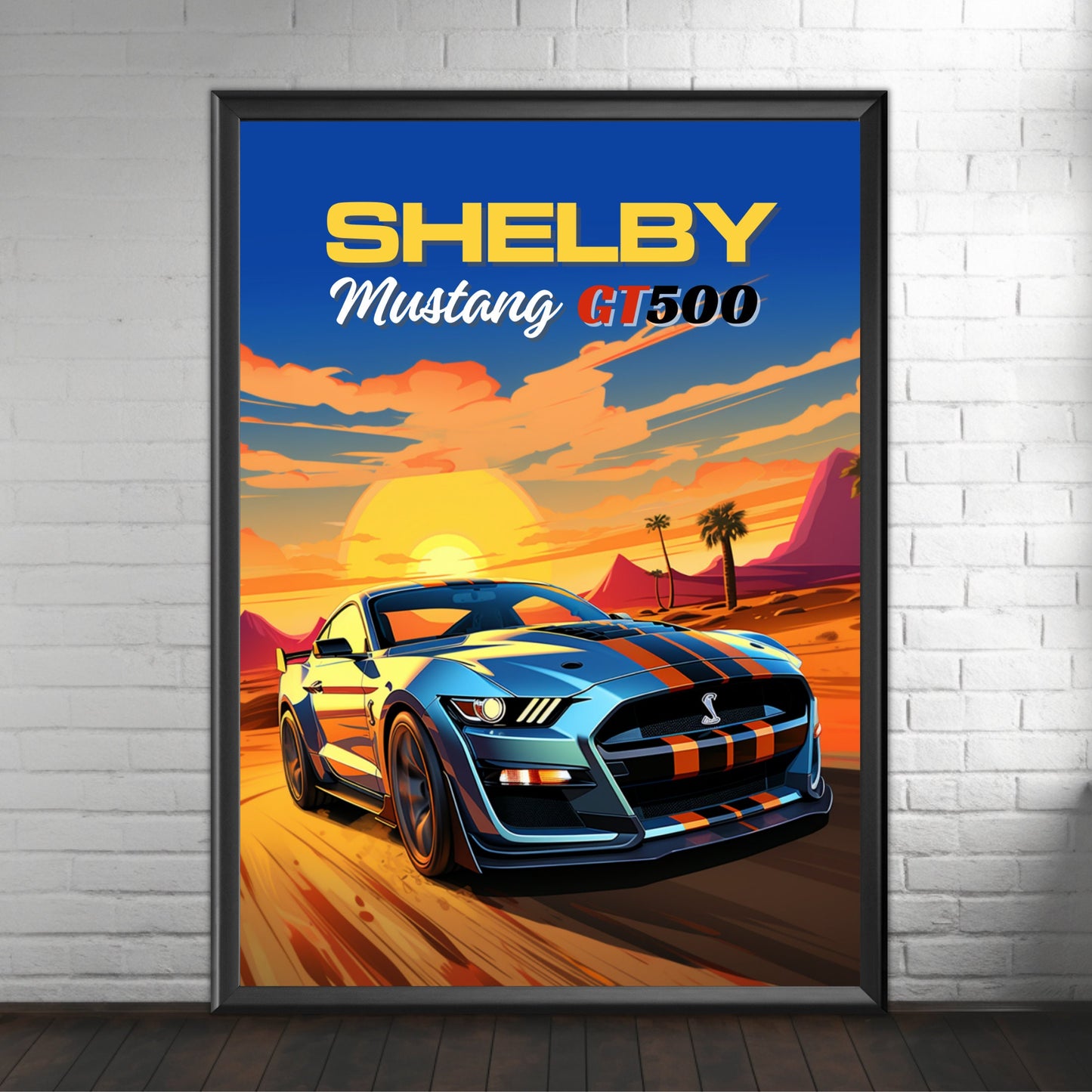 Shelby Mustang GT500 Print