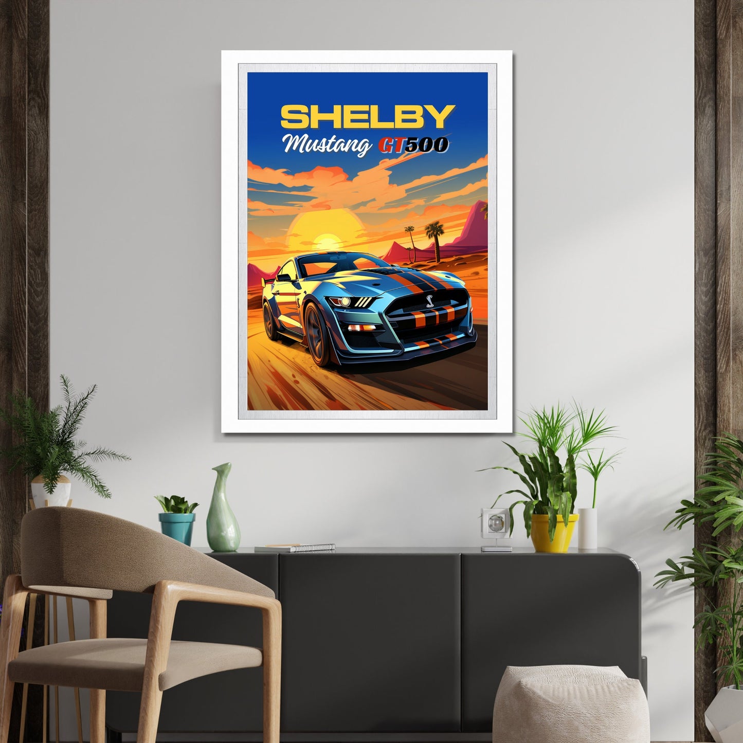 Shelby Mustang GT500 Print