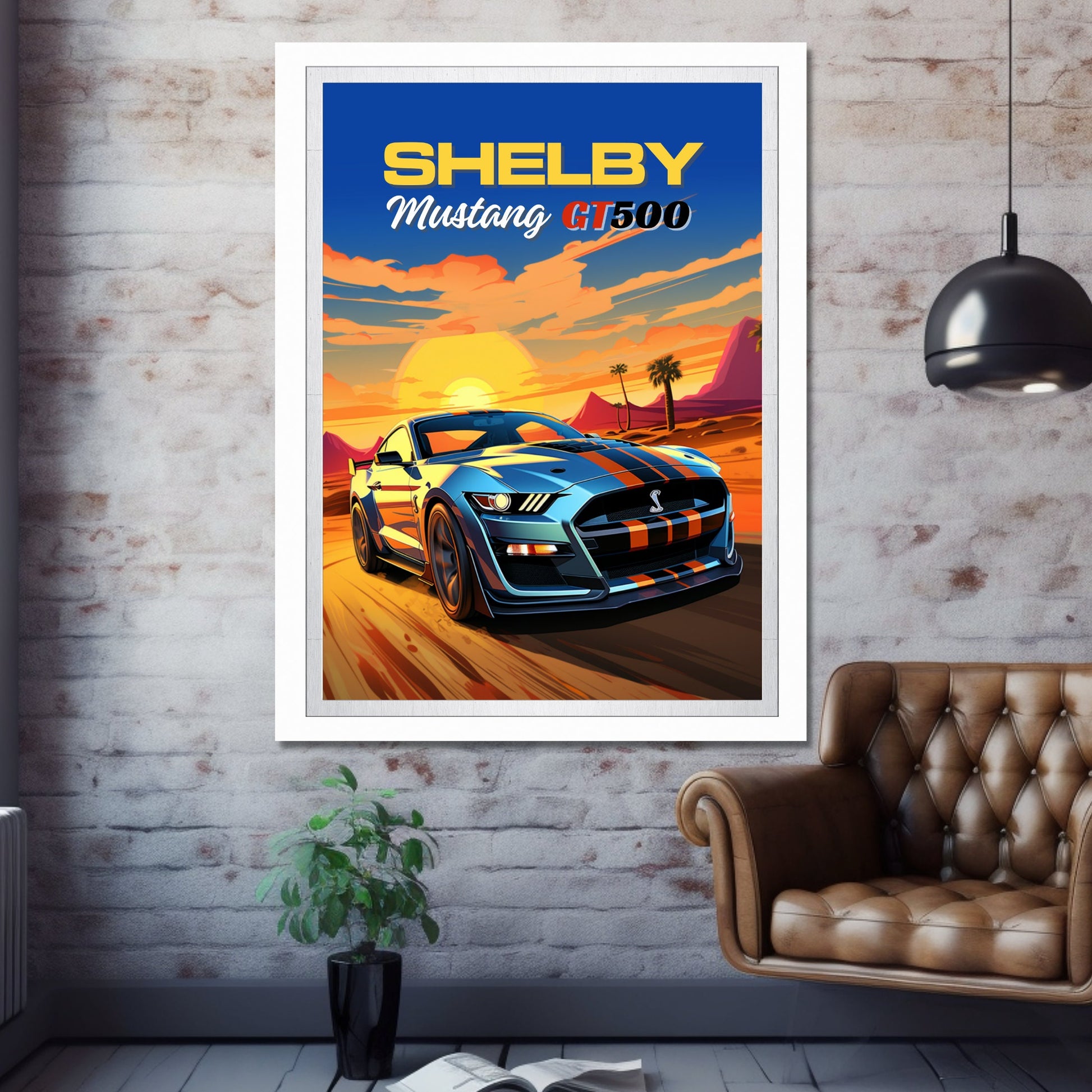 Shelby Mustang GT500 Print