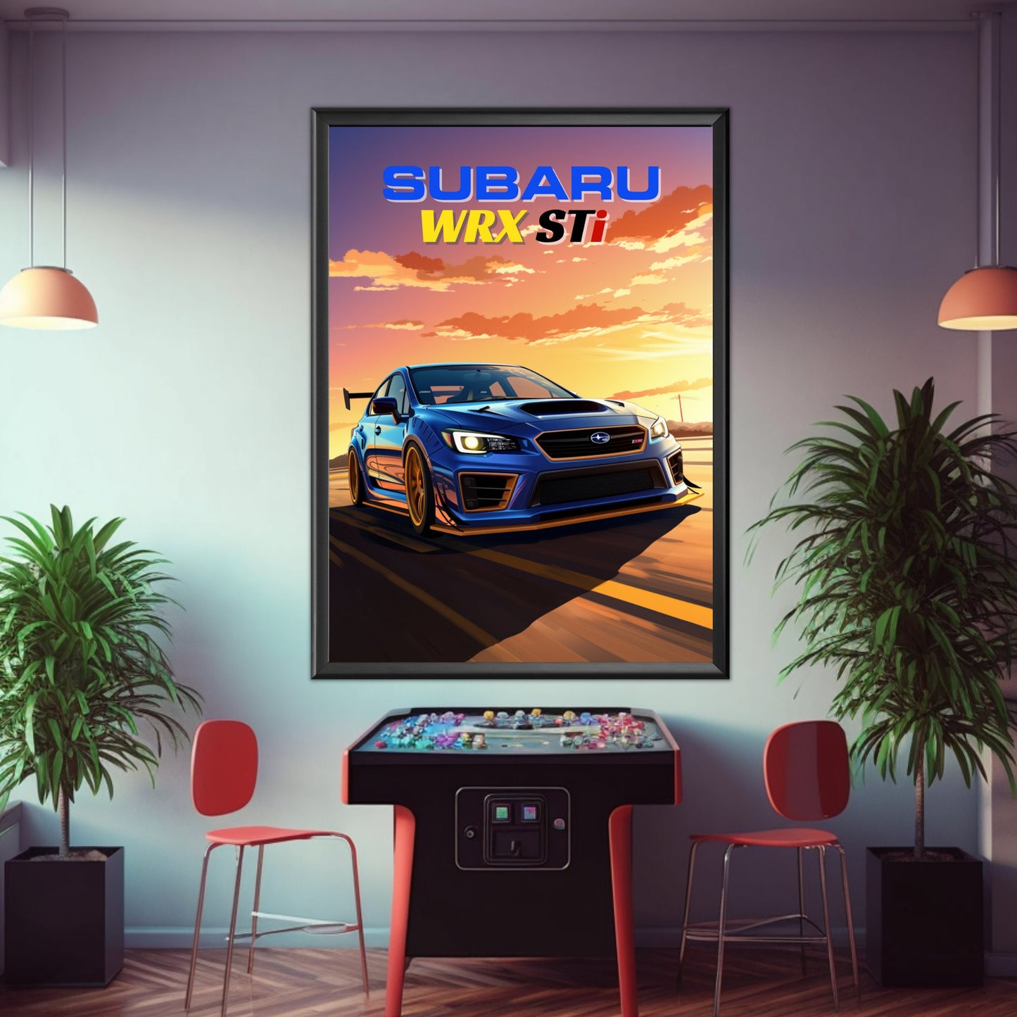 Subaru WRX STi Poster