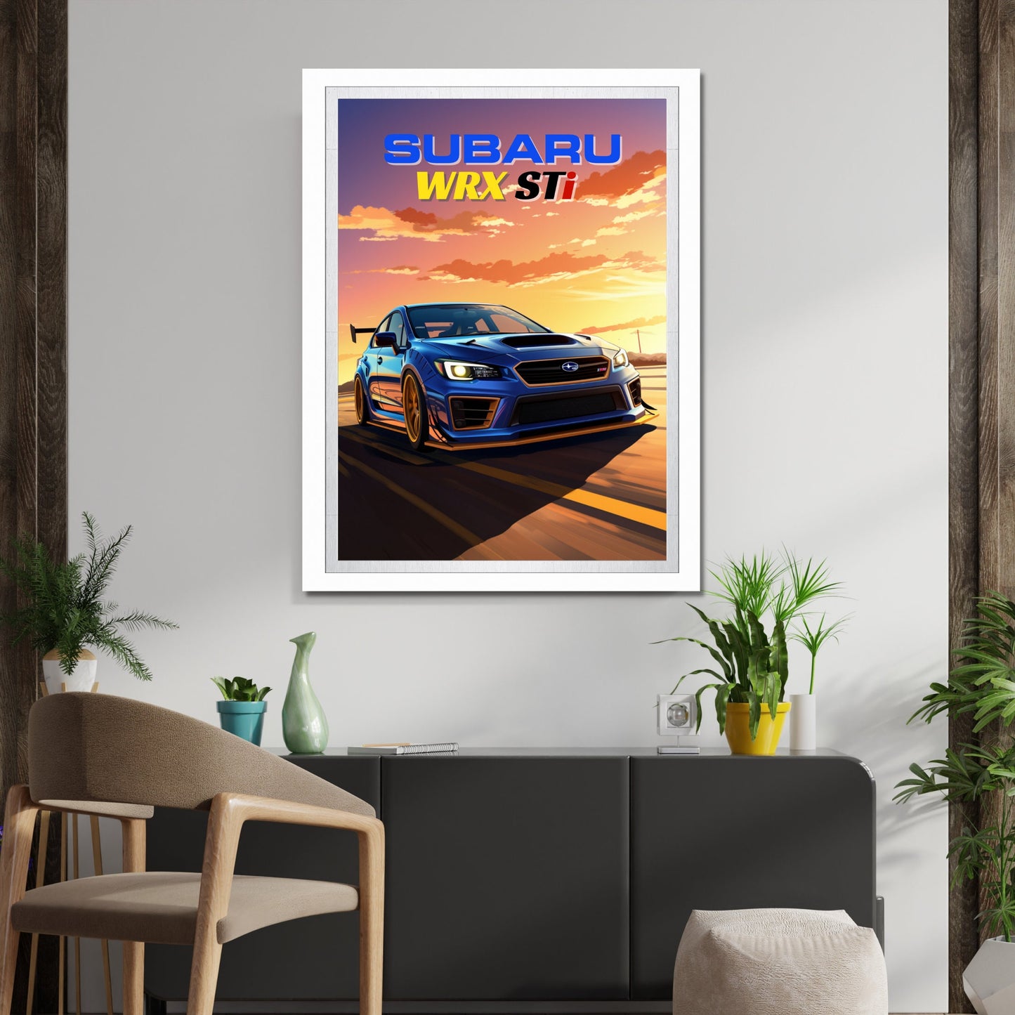 Subaru WRX STi Poster