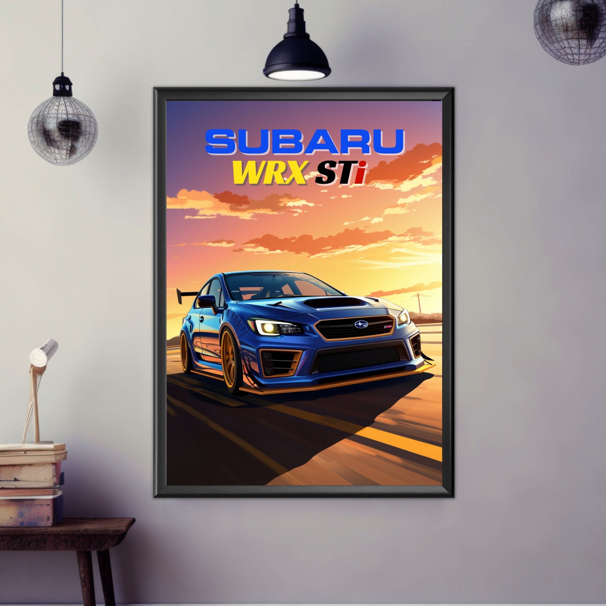 Subaru WRX STi Poster