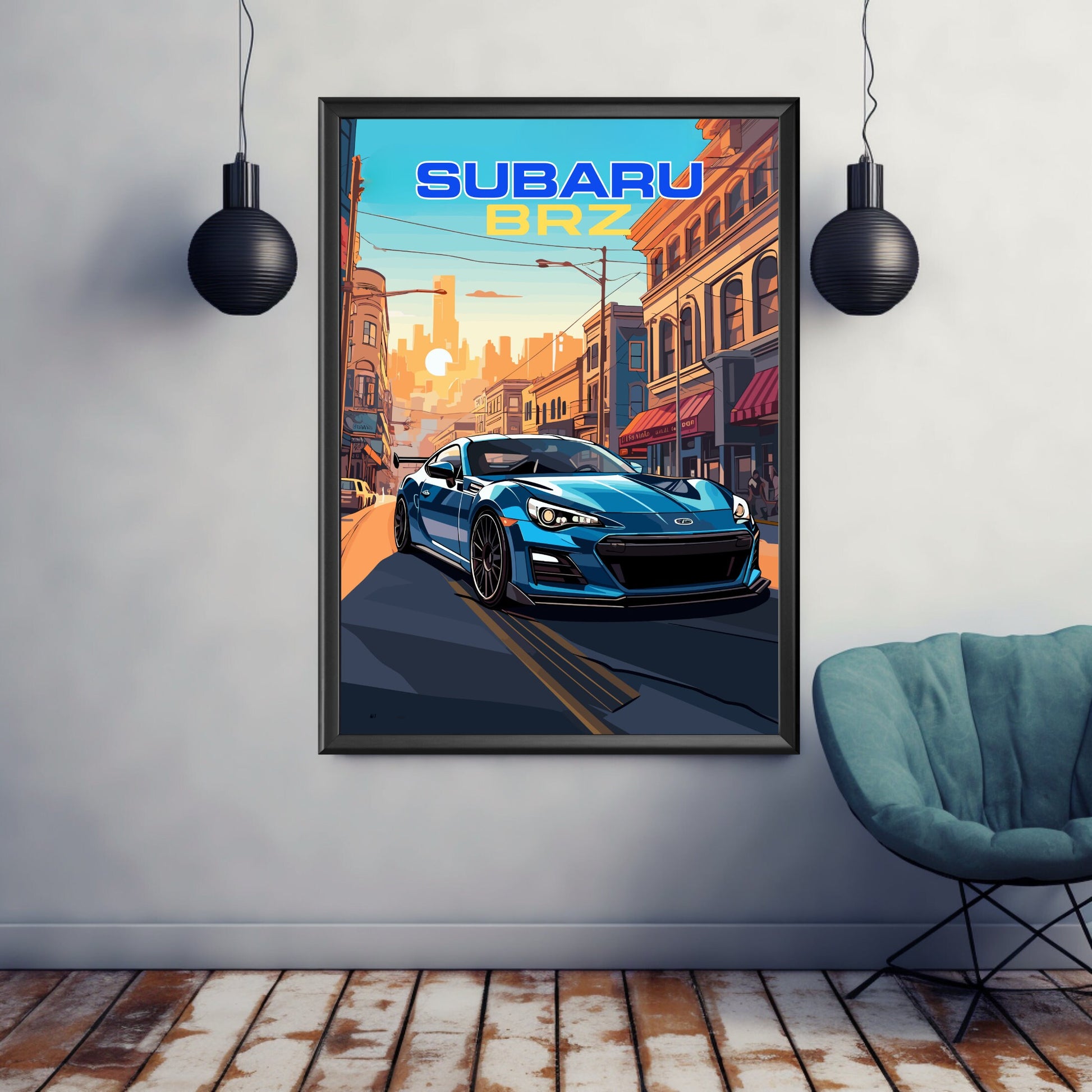 Subaru BRZ Print - 2010s