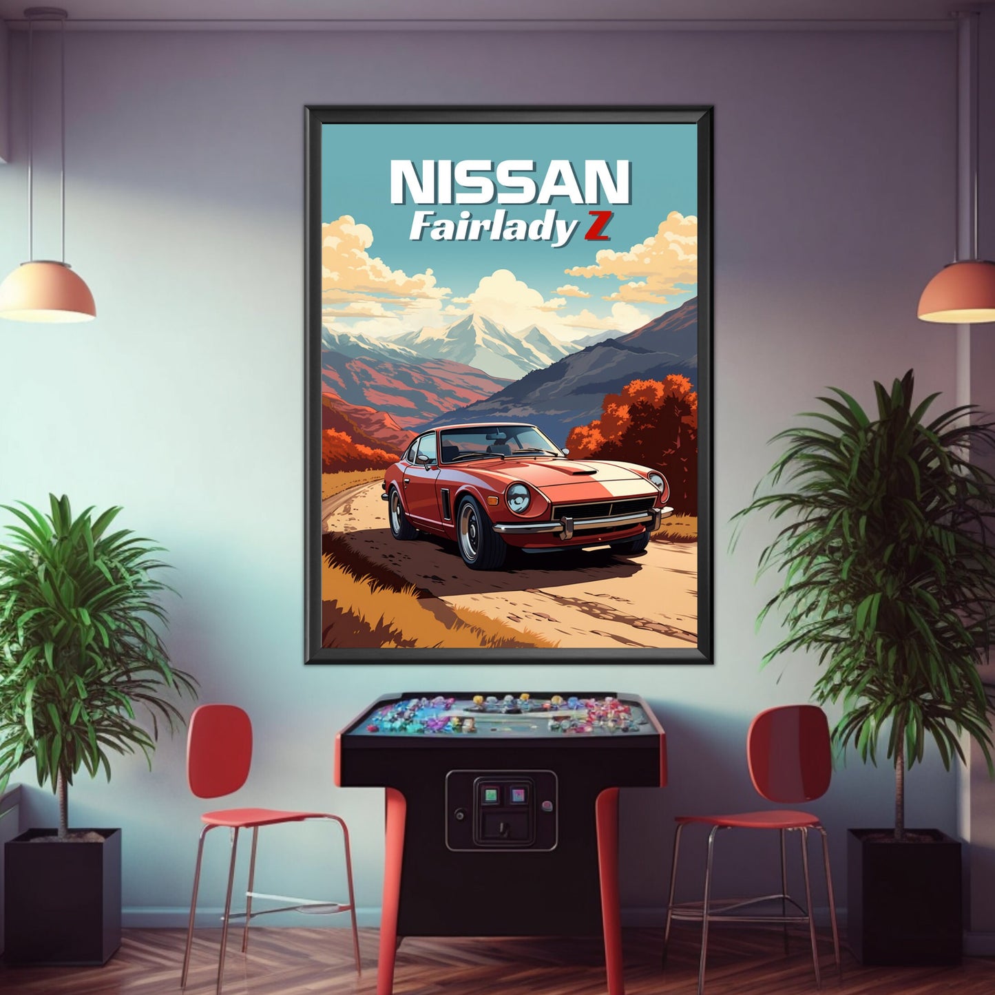 Nissan Fairlady Z Print, 1970s