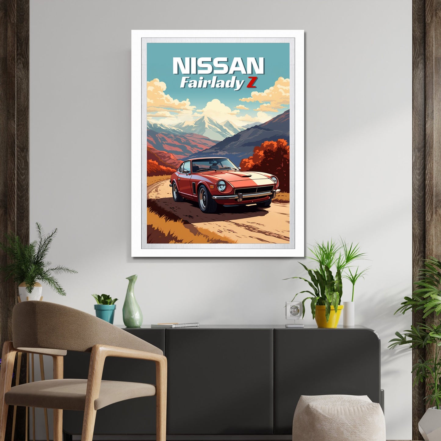 Nissan Fairlady Z Print, 1970s