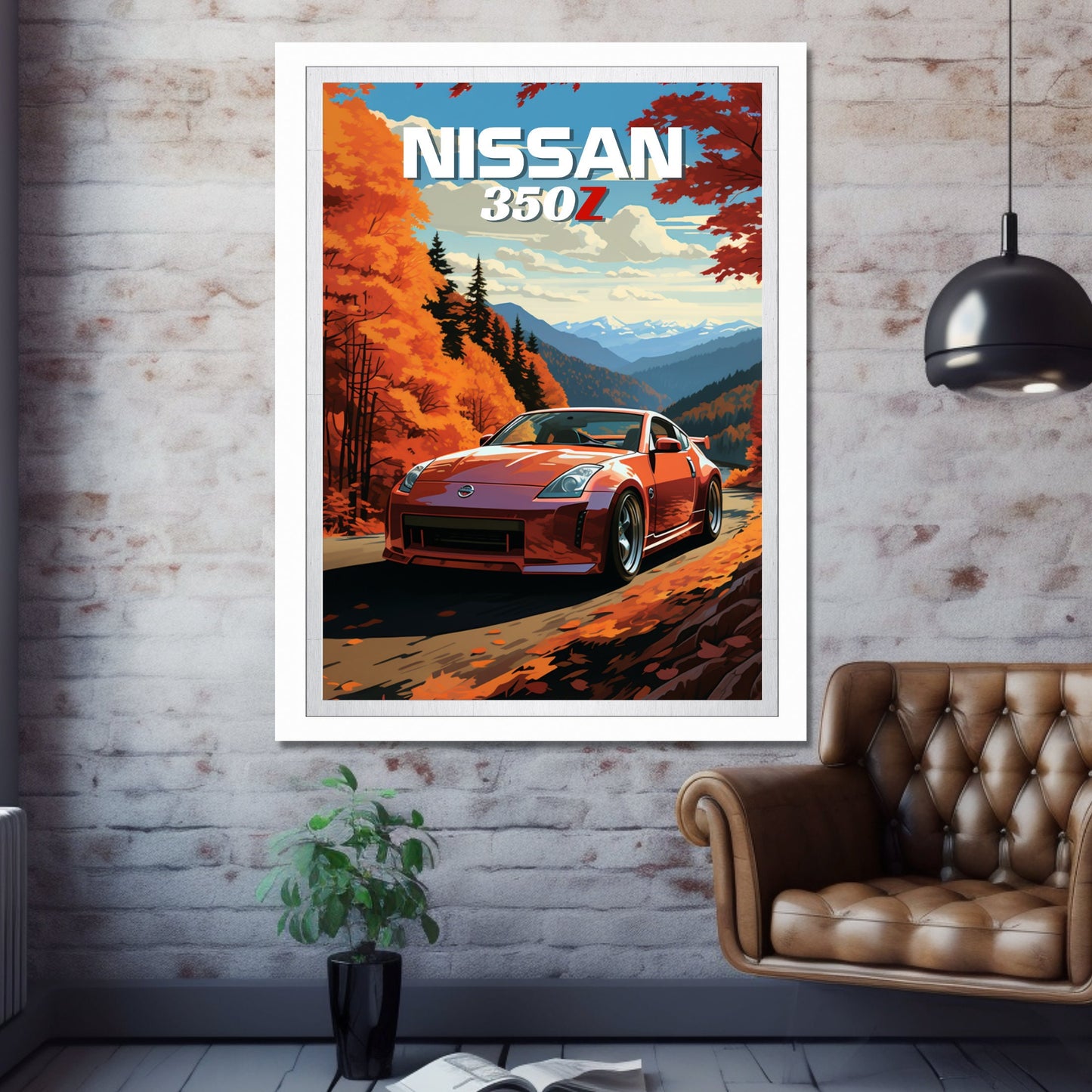 Nissan 350Z Print, 2000s