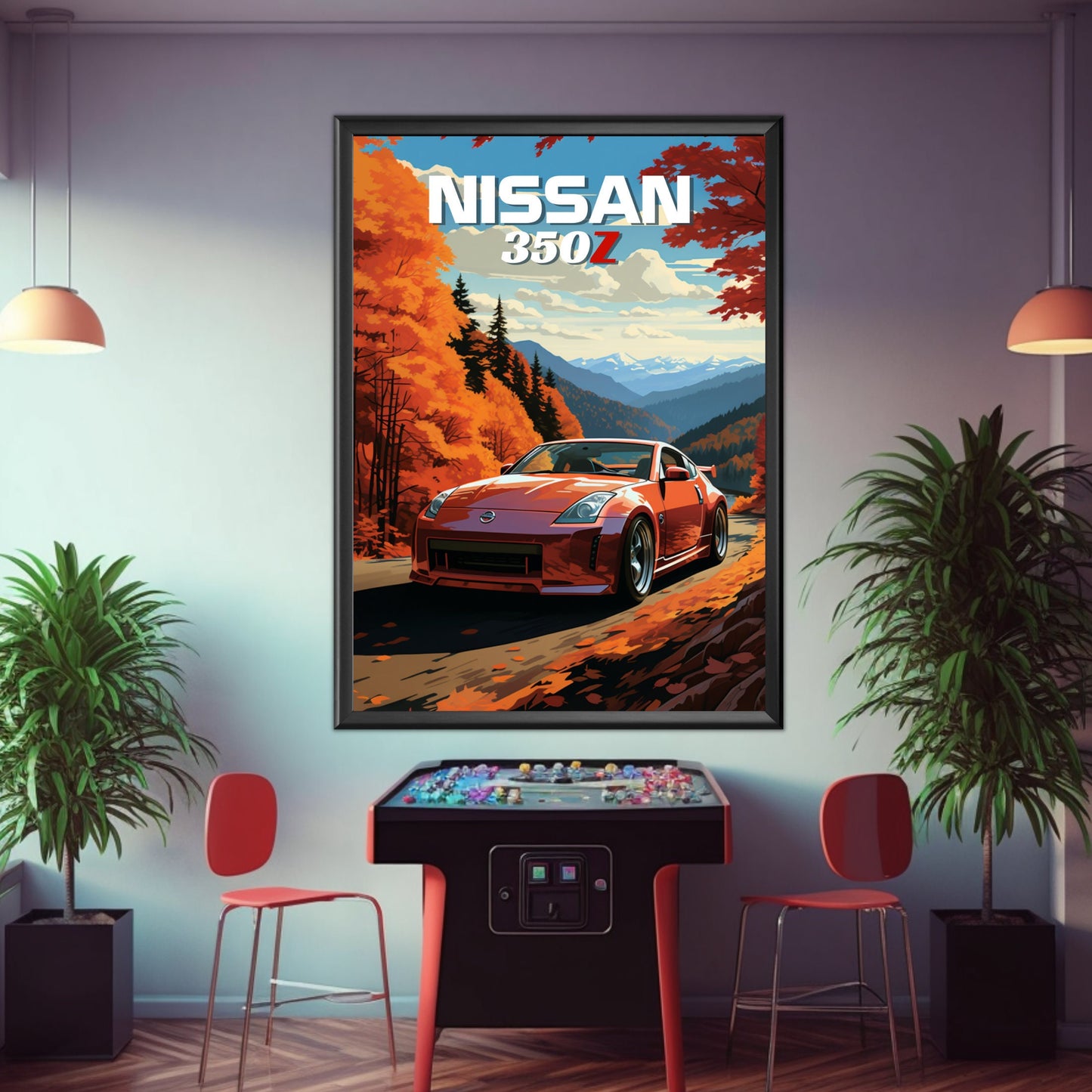 Nissan 350Z Print, 2000s