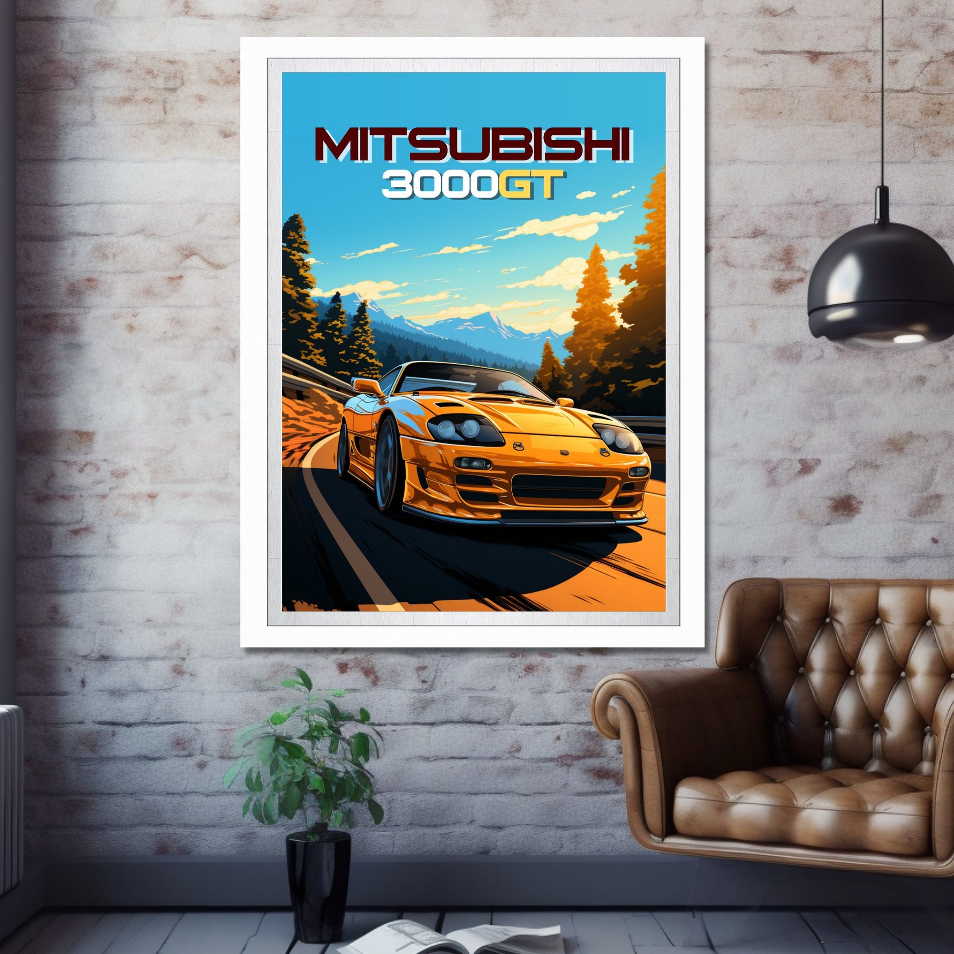 Mitsubishi 3000GT Print, 1990s