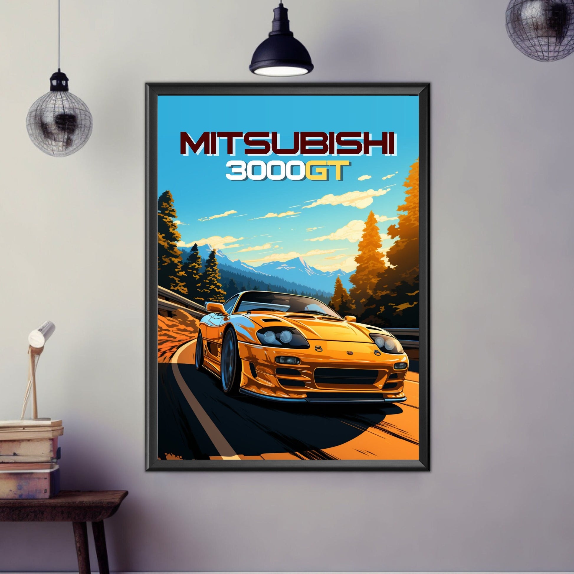 Mitsubishi 3000GT Print, 1990s