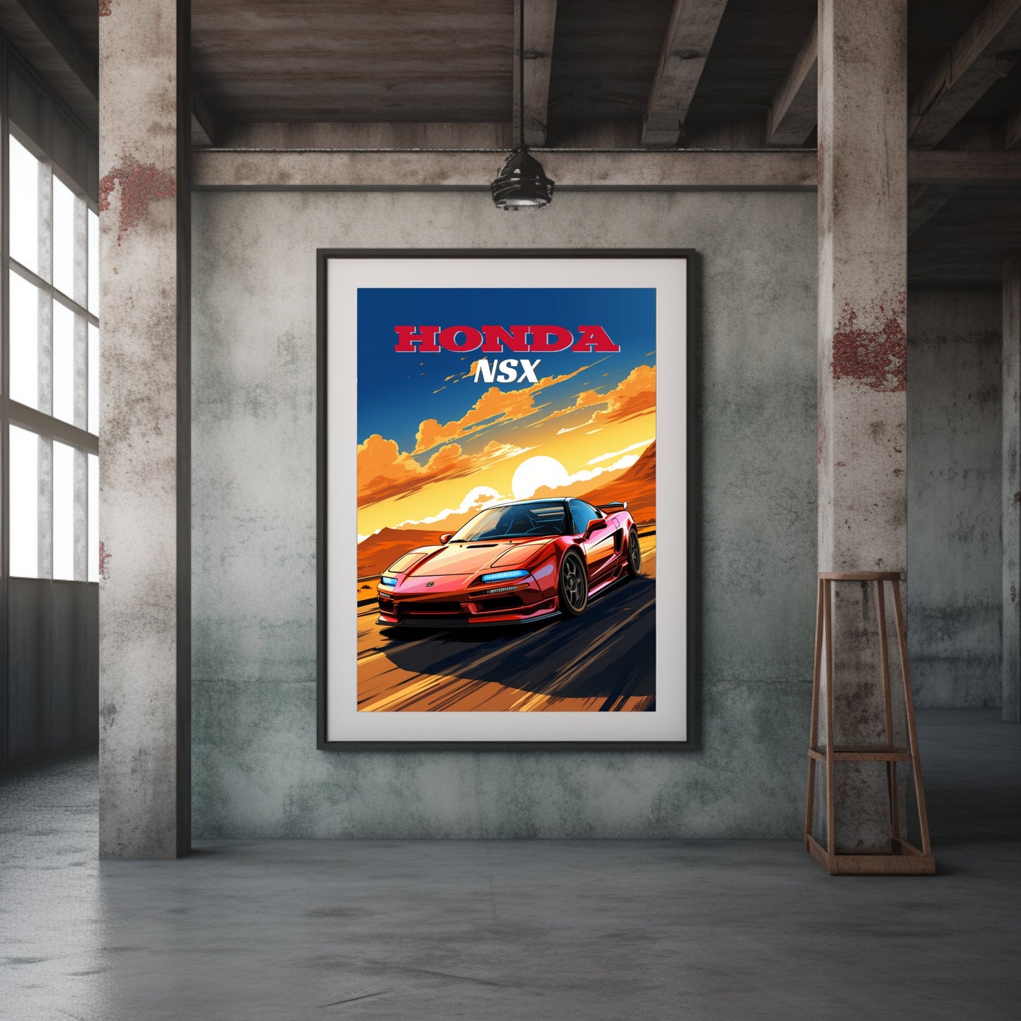 Honda NSX Poster