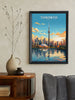 Toronto Poster | Toronto Travel Print | Illustration | Toronto Art | Toronto Wall Art | City Landscape | Canada Print | ID 544