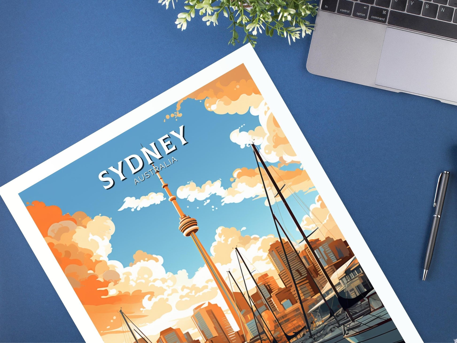 Sydney Travel Poster | Sydney Travel Print | Sydney Illustration | Australia Print | Australia Wall Art | Australia Poster ID 546